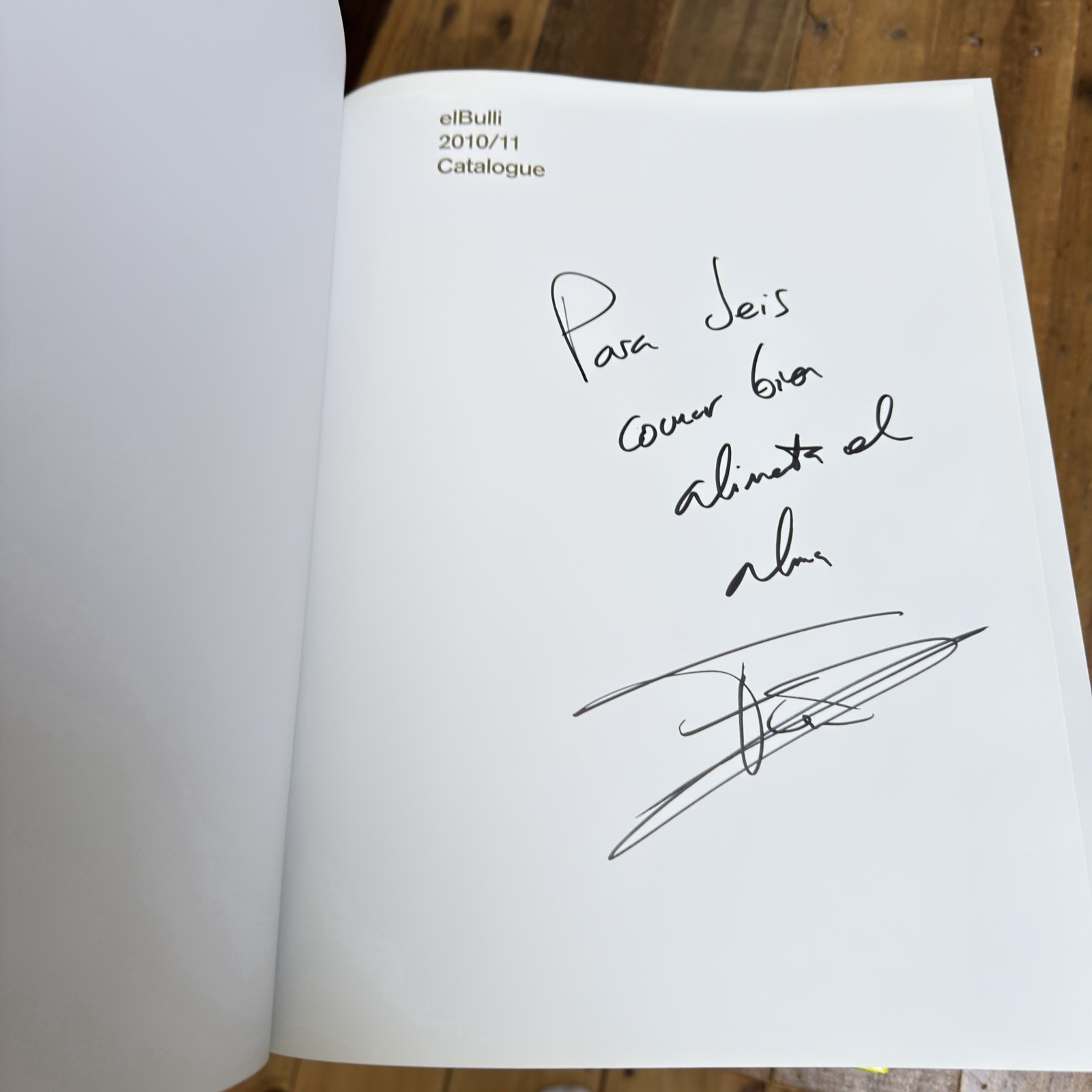 El Bulli 2005–2011 SignedComplete 7-Volume Set Ferran Adrià, 6 Sealed
