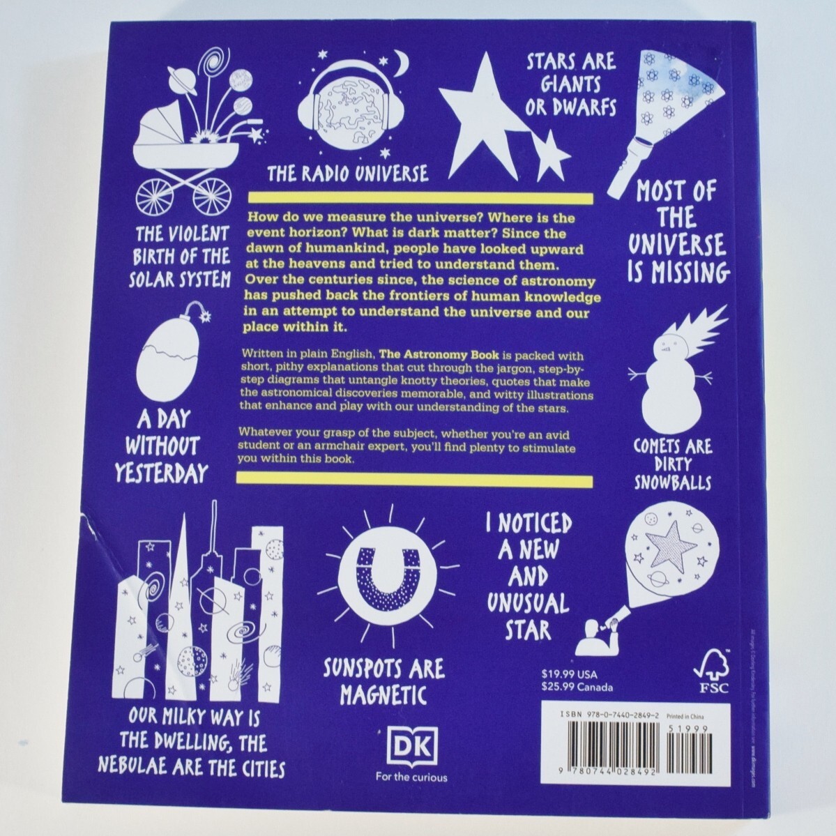 The Astronomy Book – DK Big Ideas Simply Explained Series – Softcover Book 2021
