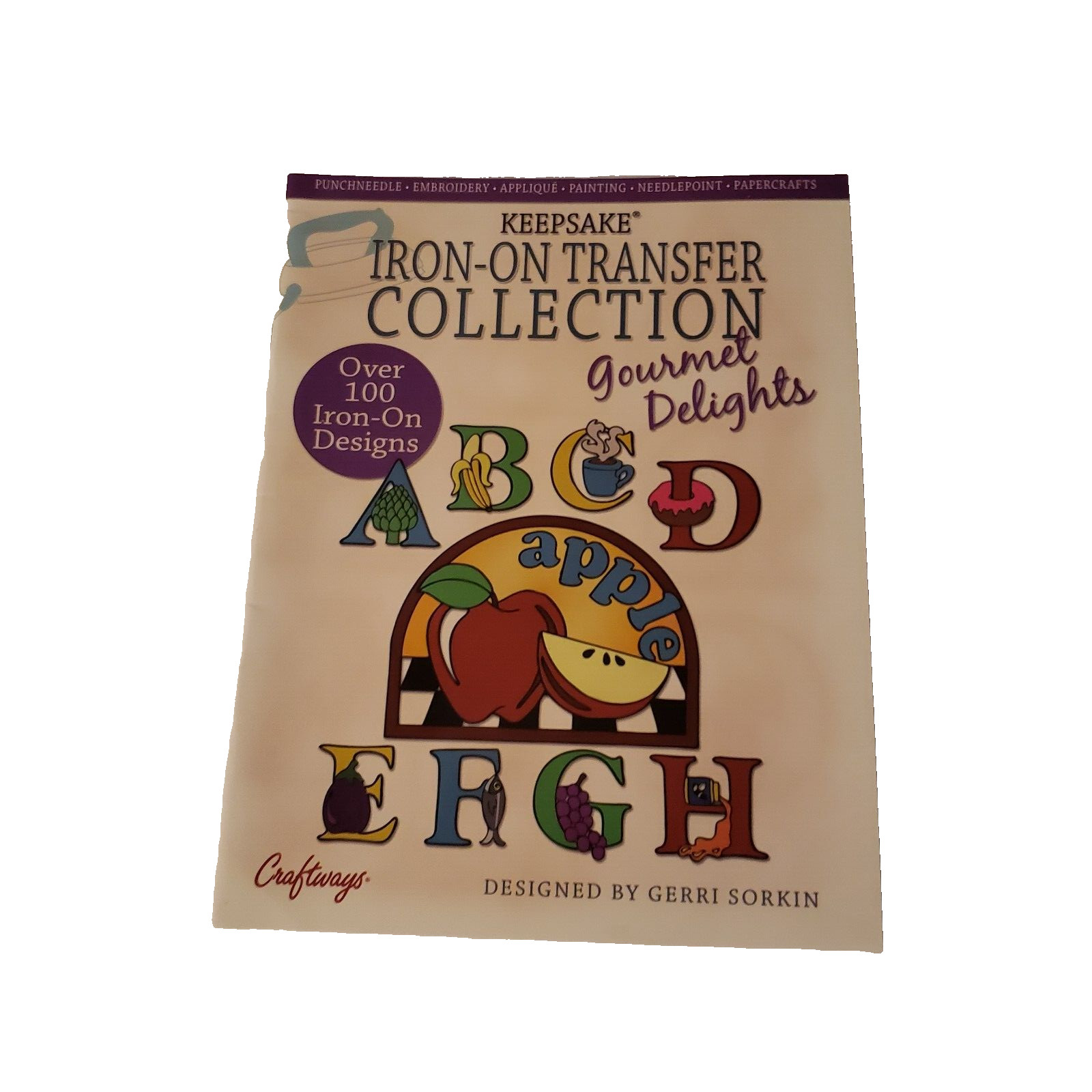 Lot Of 2 ~ IRON-ON TRANSFERS Books~ Painting ~ Embroidery~Paperback ~2007