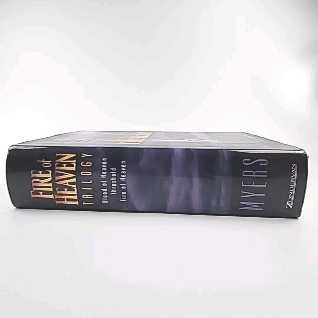 Fire of Heaven Trilogy by Bill Myers FIRST EDITION Hardcover 2001 Book