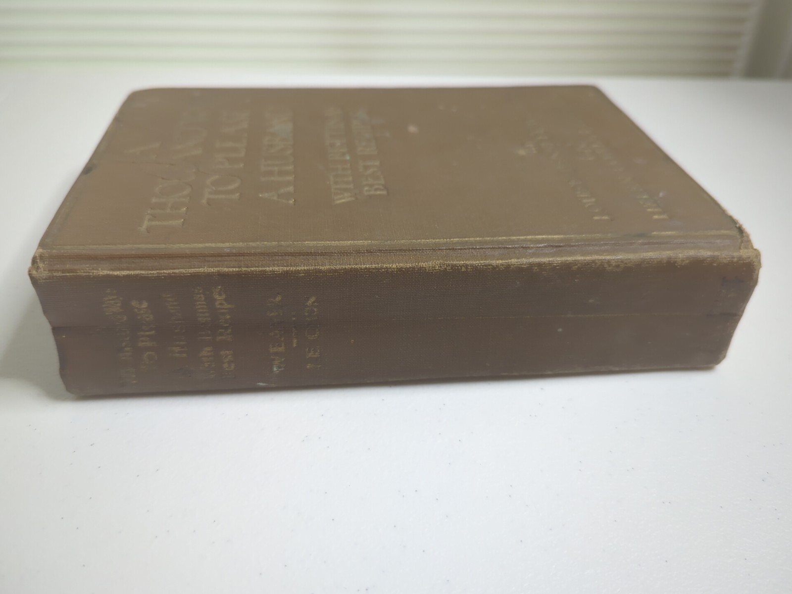 Vintage A Thousand Ways To Please A Husband with Bettina’s Best Recipes 1917