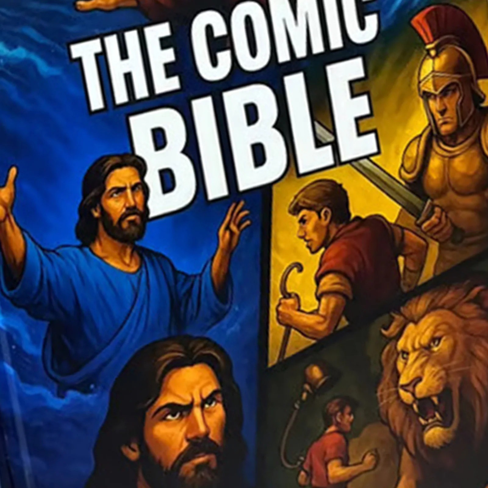 The Comic Bible Book Fun Artwork And Age-Appropriate Text Easy-To-Read Stories