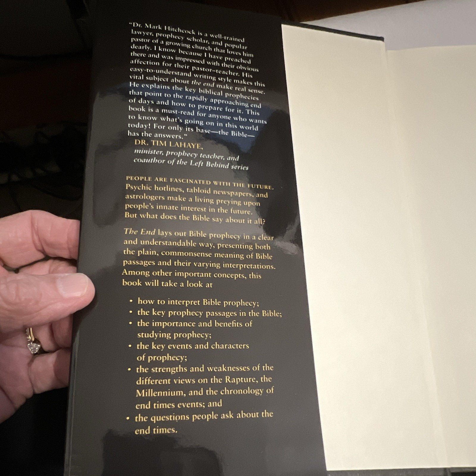 Mark Hitchcock The End Bible Prophecy End of Days 2012 HC DJ 528p Tyndale
