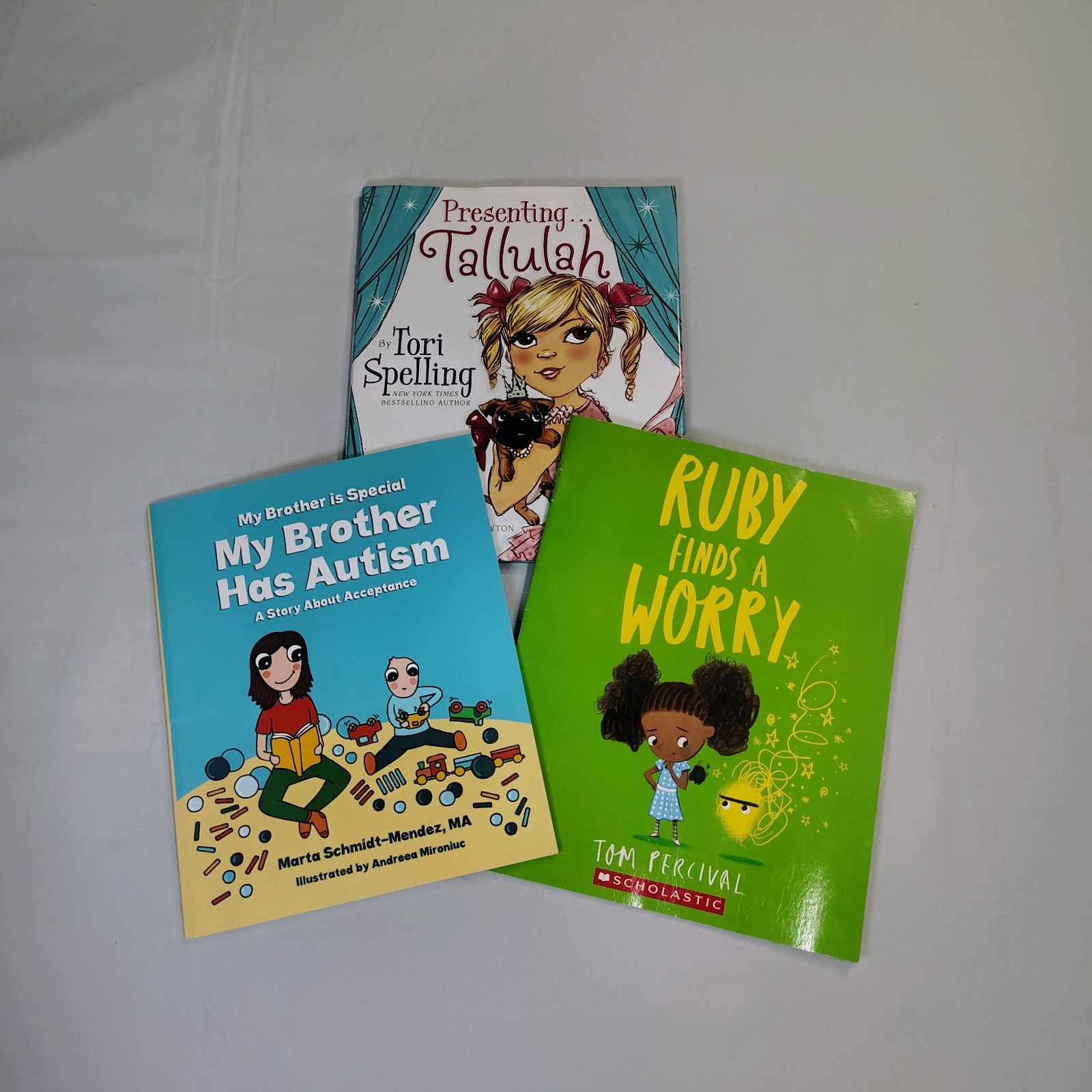 Lot Of 3 Children’s Books Mixed Lot Paperback & Hardcover Girl Themed