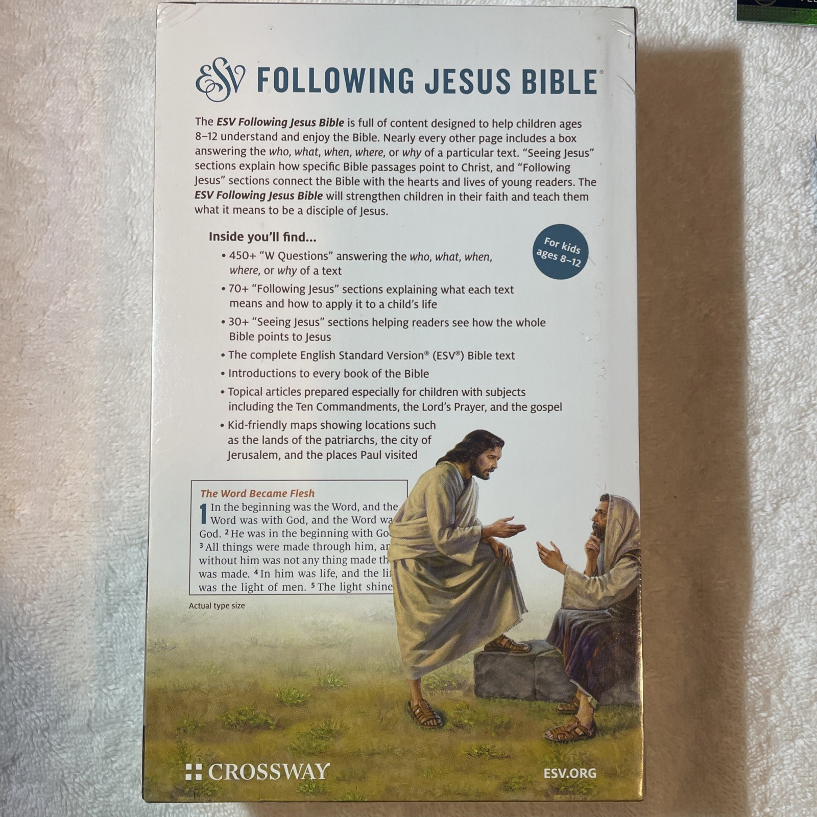 ESV Following Jesus Bible (Hardcover) (2015, Hardcover) Brand New & Sealed