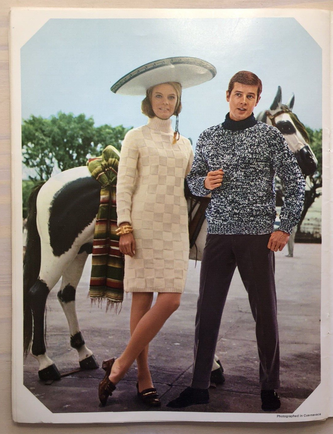 Vintage 1969 HAND KNITS FOR YOUNG MODERNS 47 Pages of Groovy Patterns to Knit :)