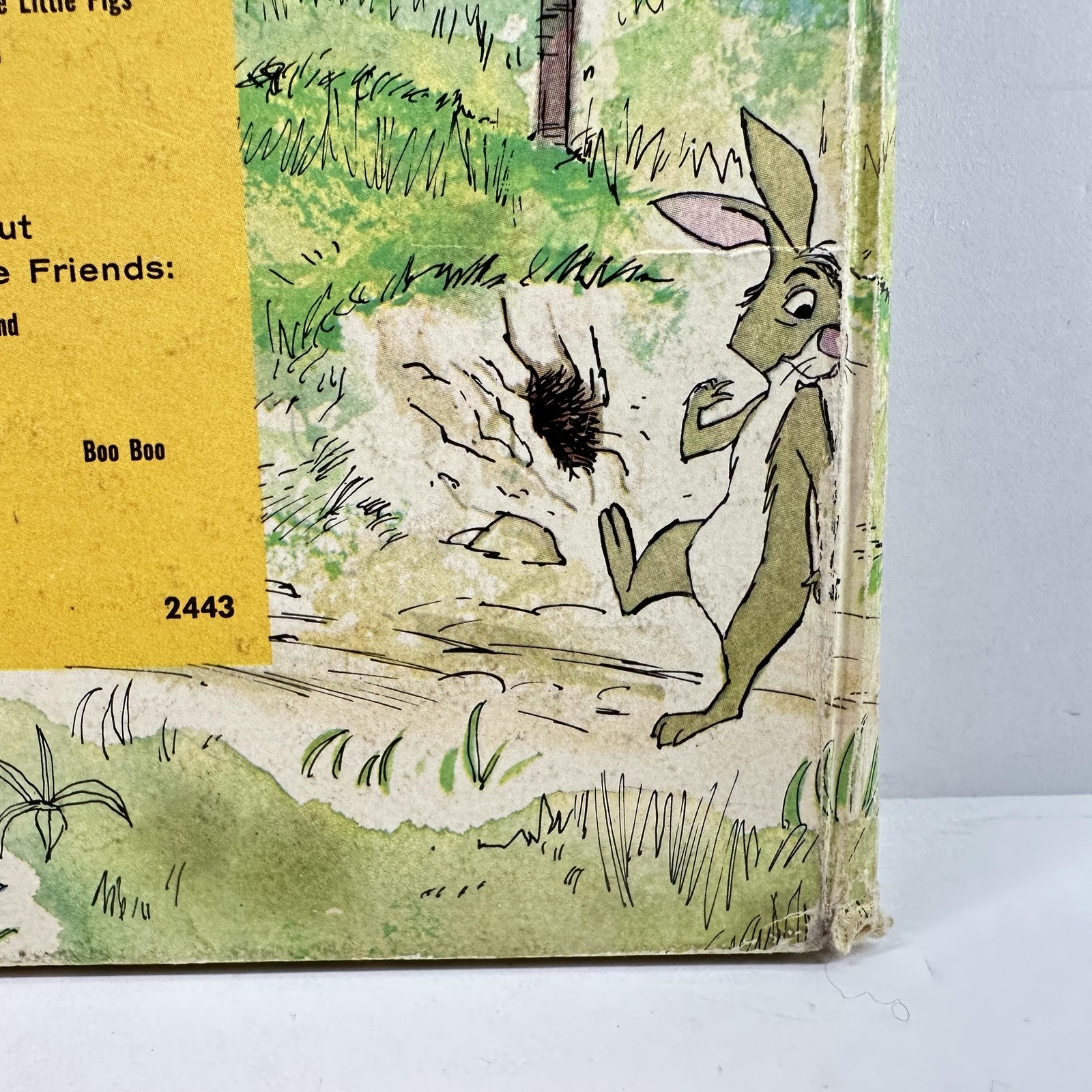 Vintage Whitman Big Tell-a-Tale Winnie-the-Pooh A A Milne 1965 HC Book Disney