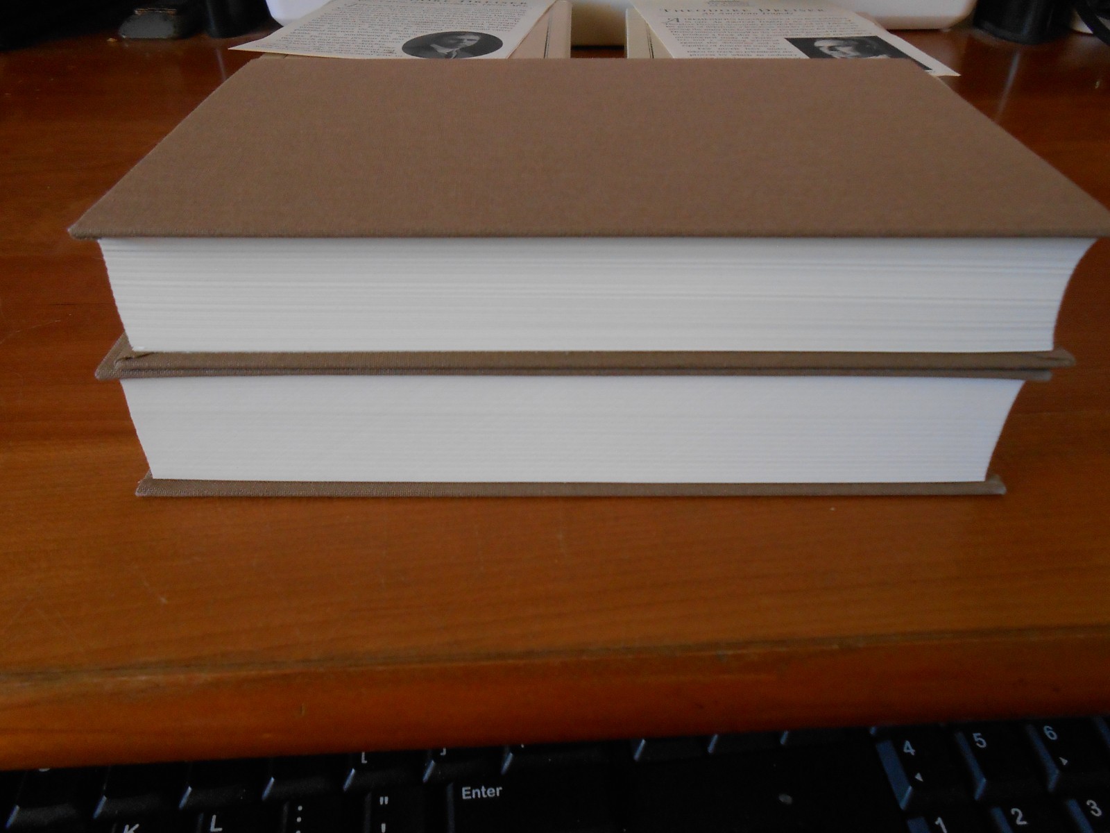 Library Of America THEODORE DREISER Set of 2 2 inserts; 1 1st- HC/SC LN