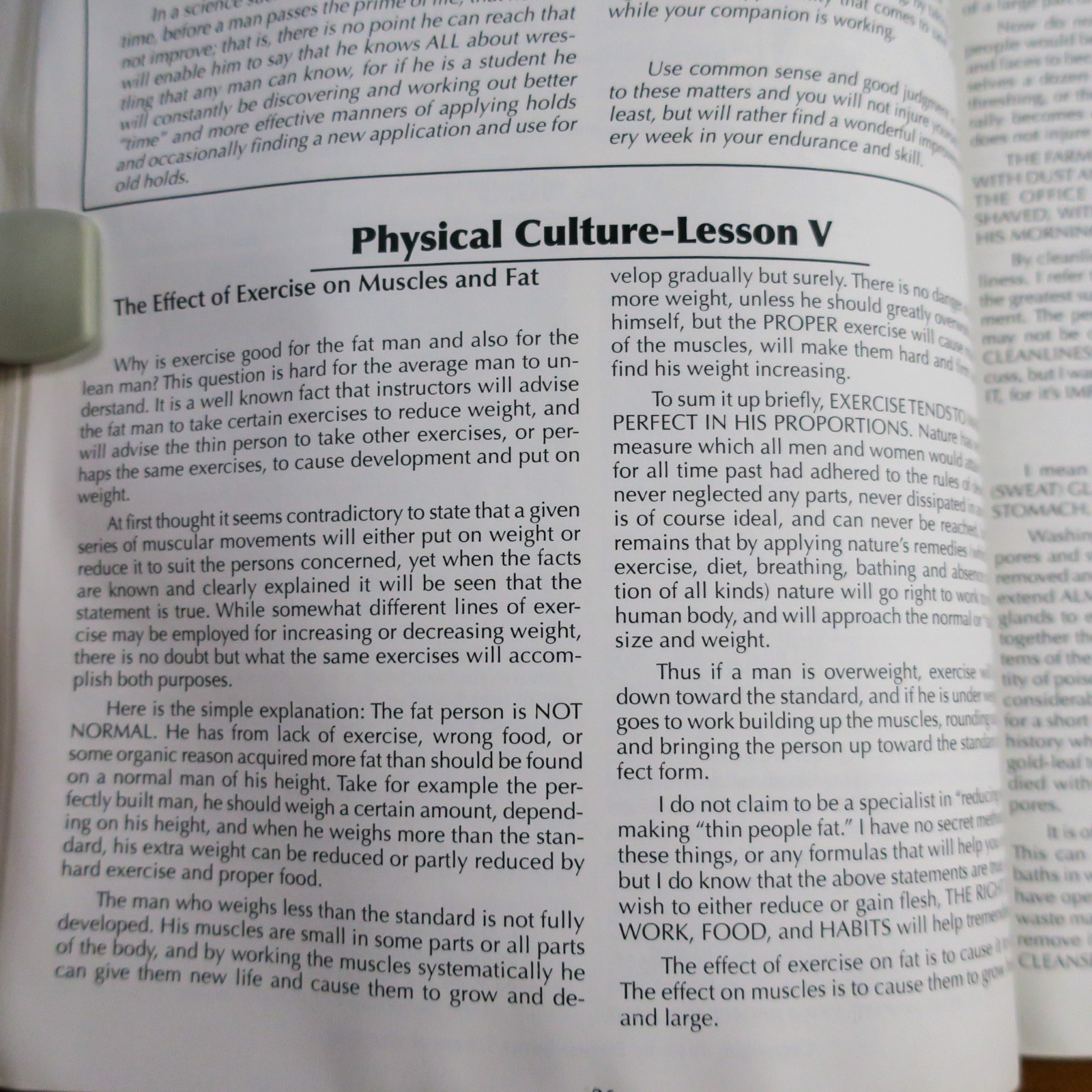 Lessons in Wrestling and Physical Culture Farmer Burns Matt Furey 1999
