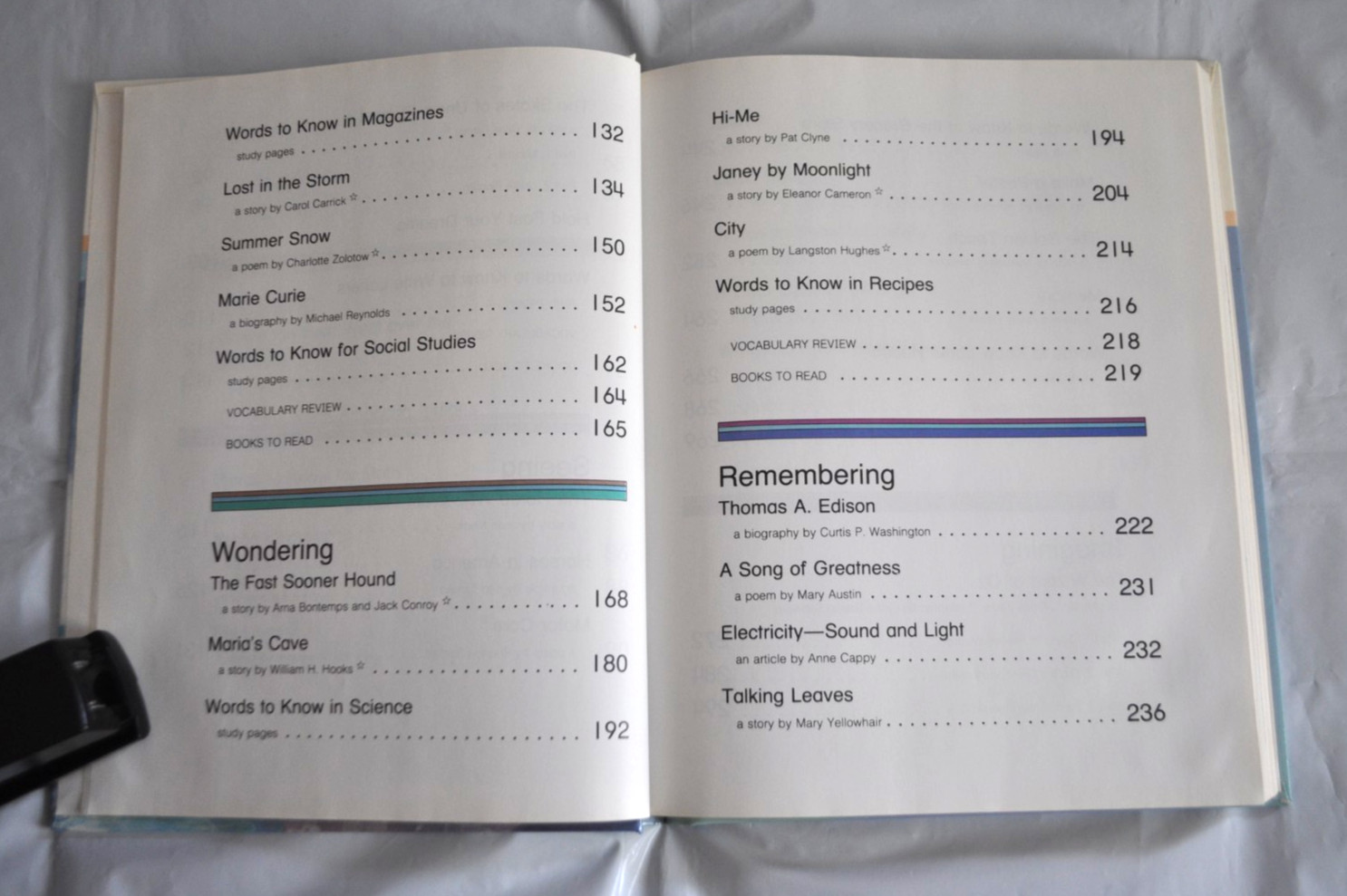Bright Wonders Economy Reading Series 1986 Lv. K 3-2 Matteoni Sucher Klein Welch