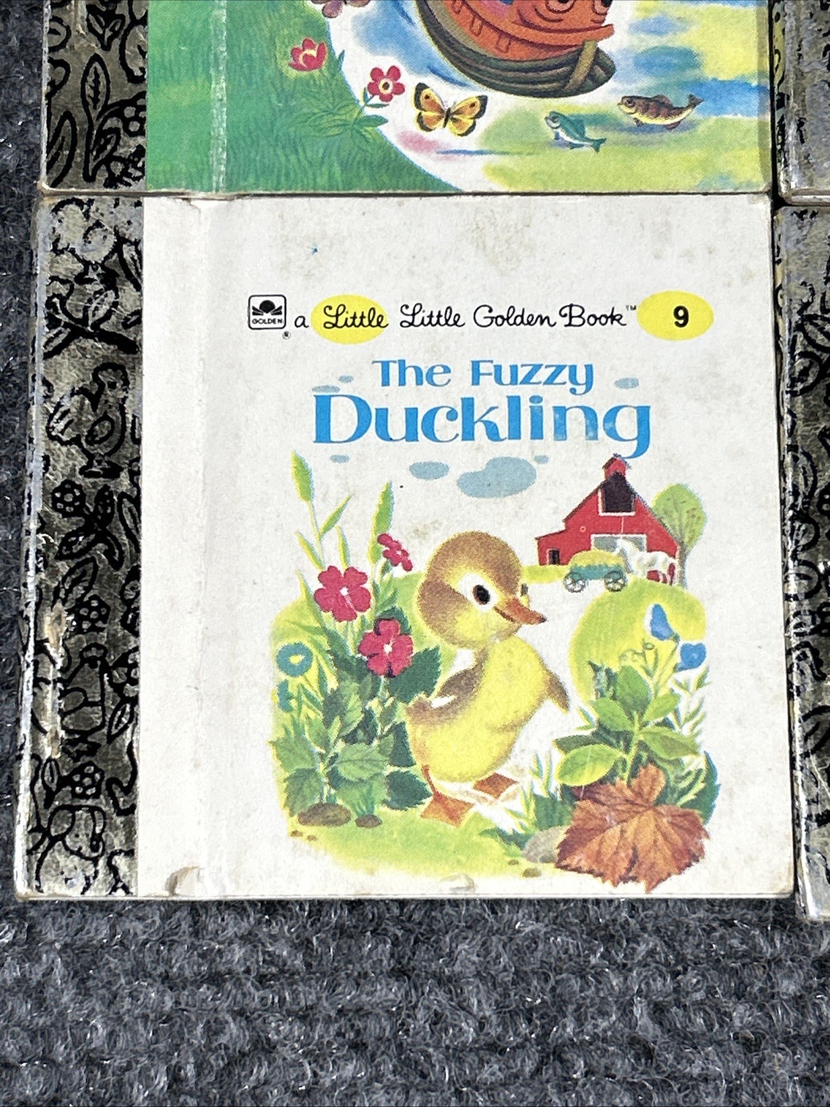 Vintage Set of 1- 12 Little Little Golden Book Miniatures