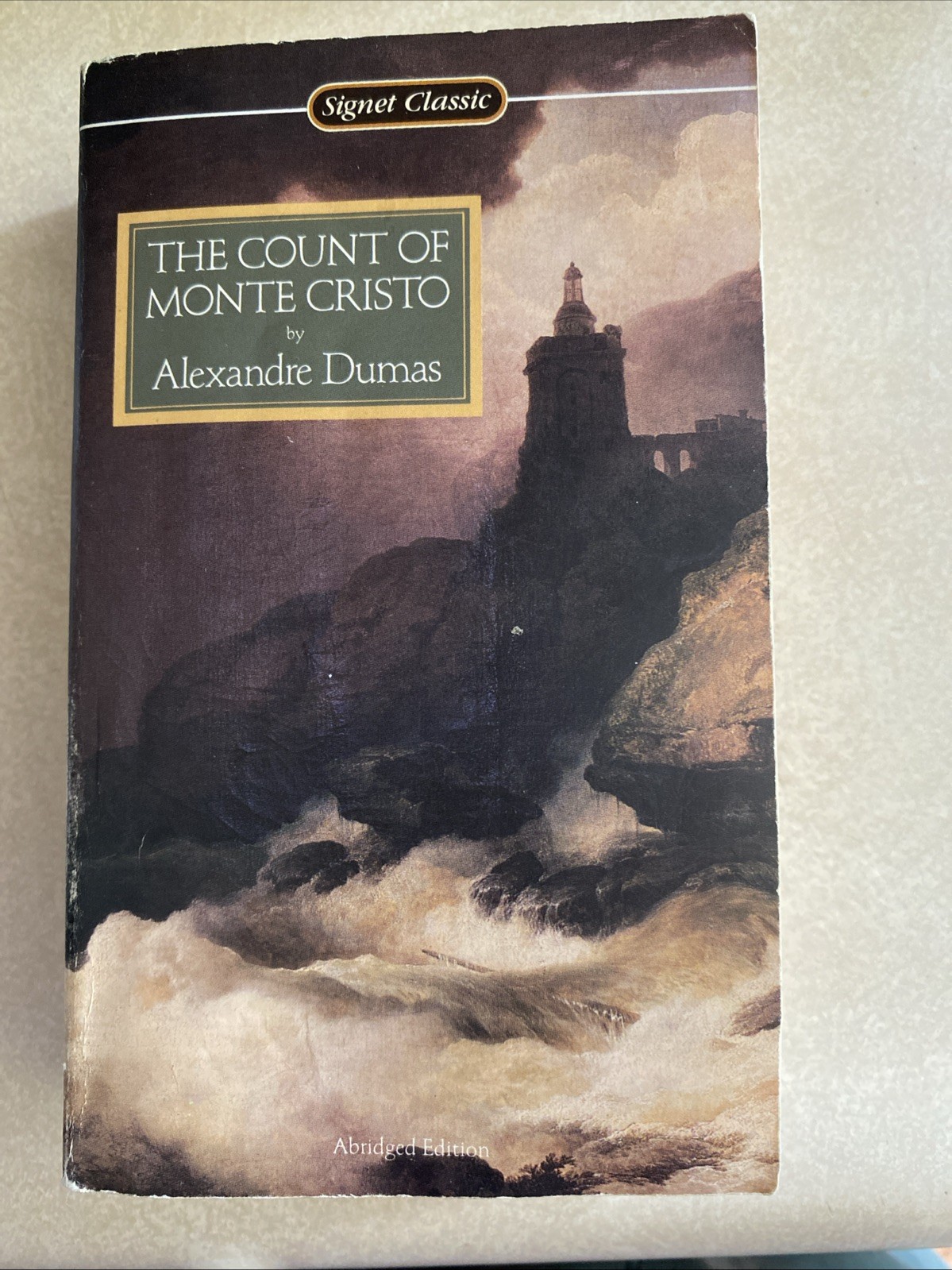The Count of Monte Cristo, -ABRIDGED- by Alexandre Dumas, 1988 Paperback