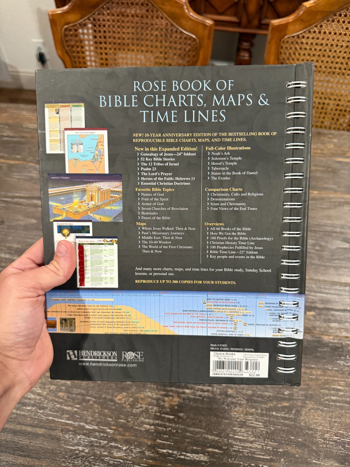 Rose Book of Bible Charts, Maps, and Time Lines