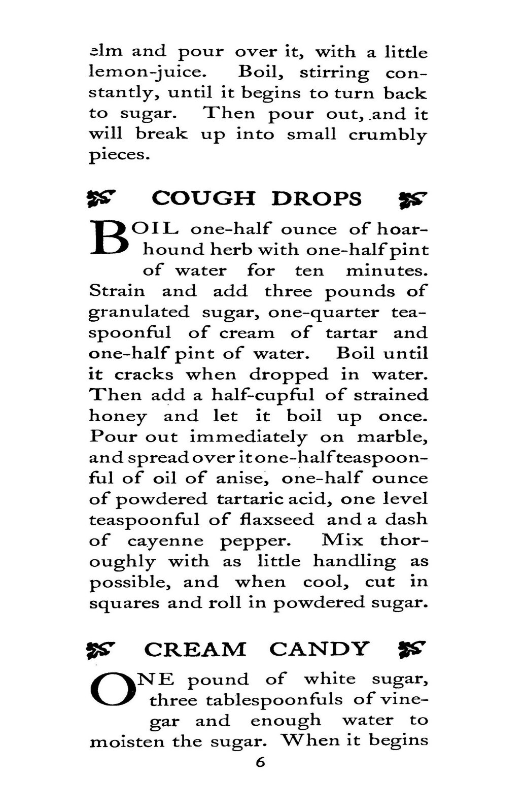 1906 One Hundred & One Candies Vintage Cook Book 84 Pages