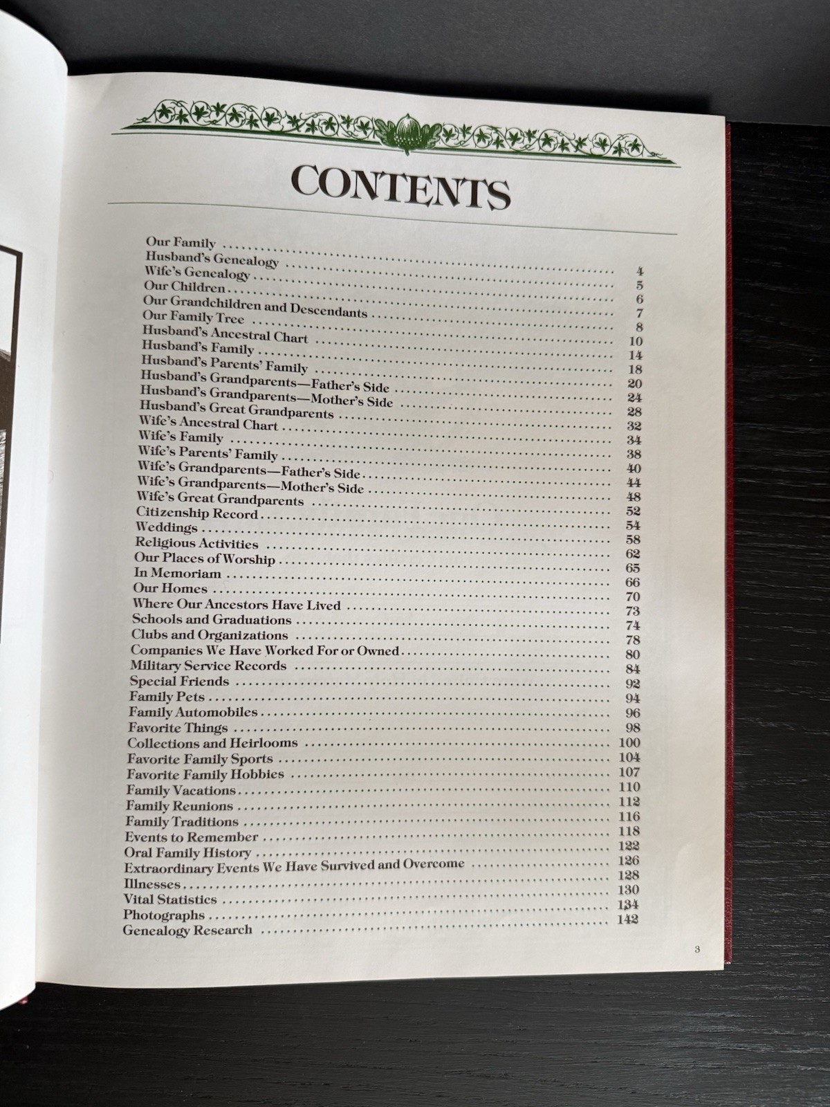 Our Family Tree Record Book 1977 A HISTORY OF OUR FAMILY Poplar Books