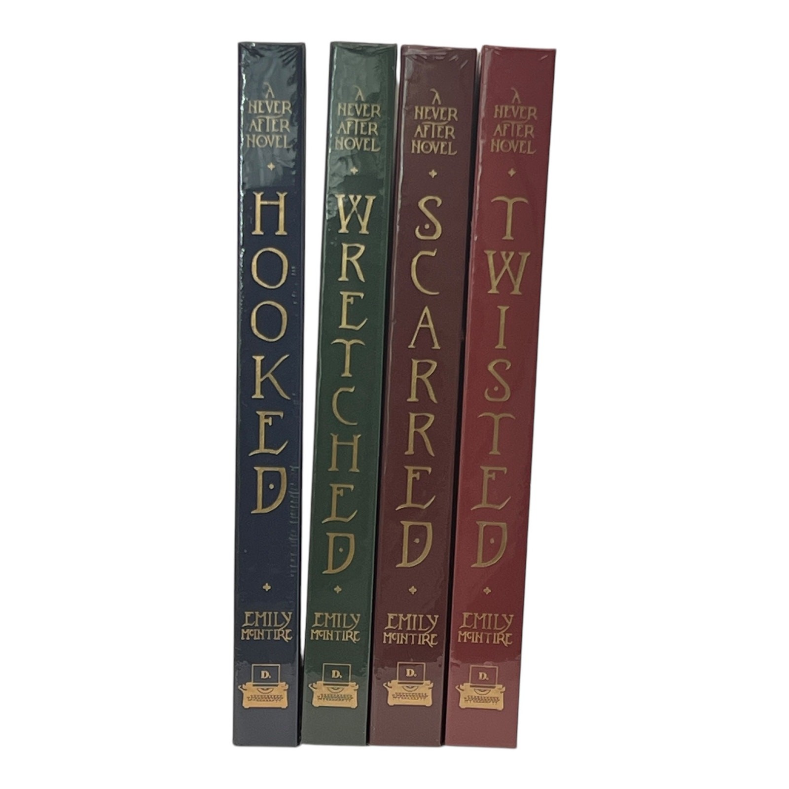 Bookish Box Never After Series by Emily McIntire – 4 Book Limited Edition Set