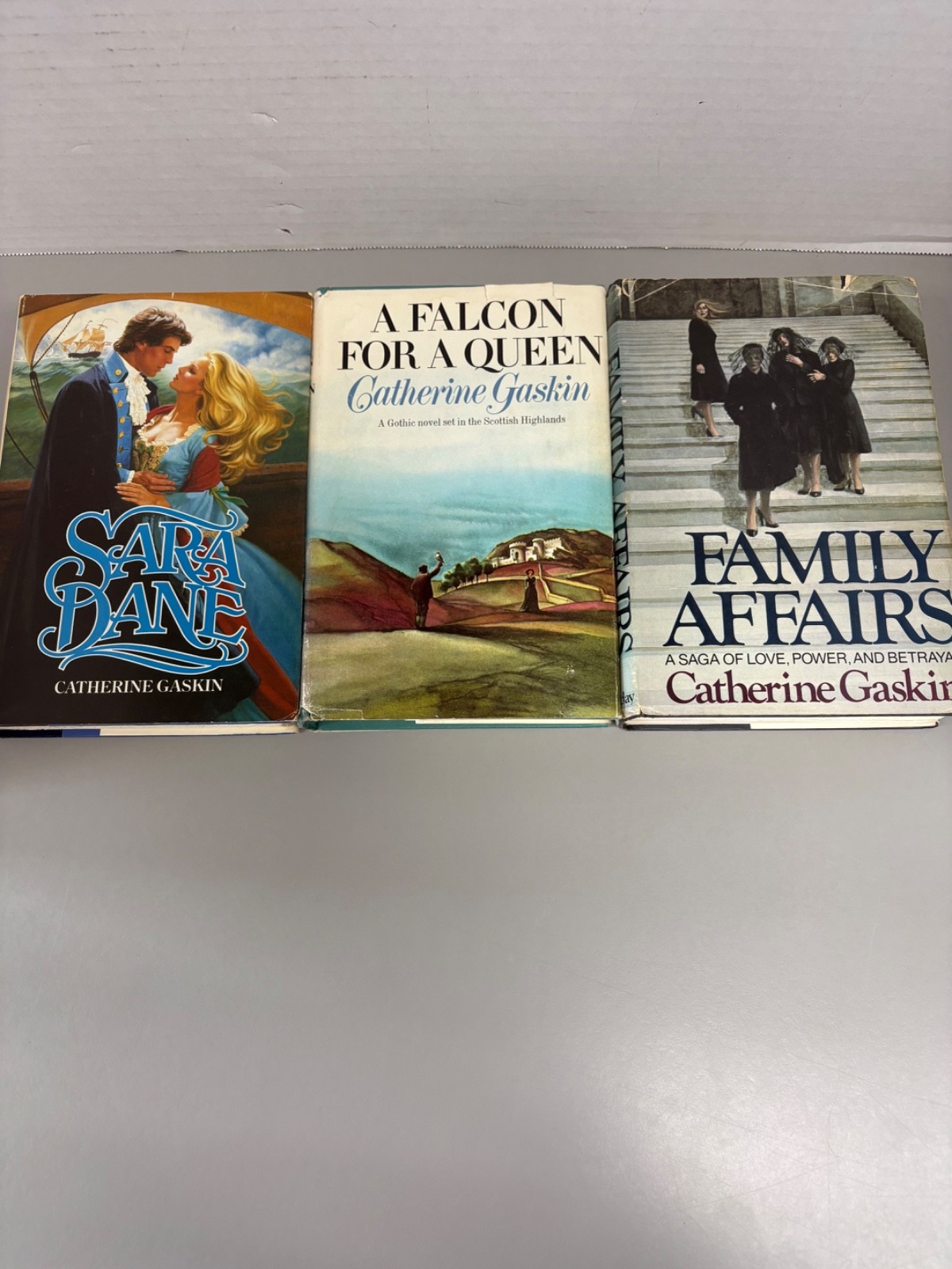 Catherine Gaskin Lot of 3 Vintage Hardcover (See photos for titles)