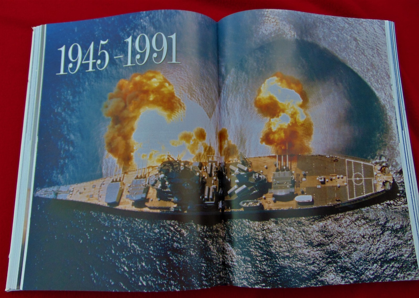 THE NAVY ~ REAR ADMIRAL W.J. HOLLAND ~ LARGE 10.5″ x 14.5″ VINYL HB ~ COST $39