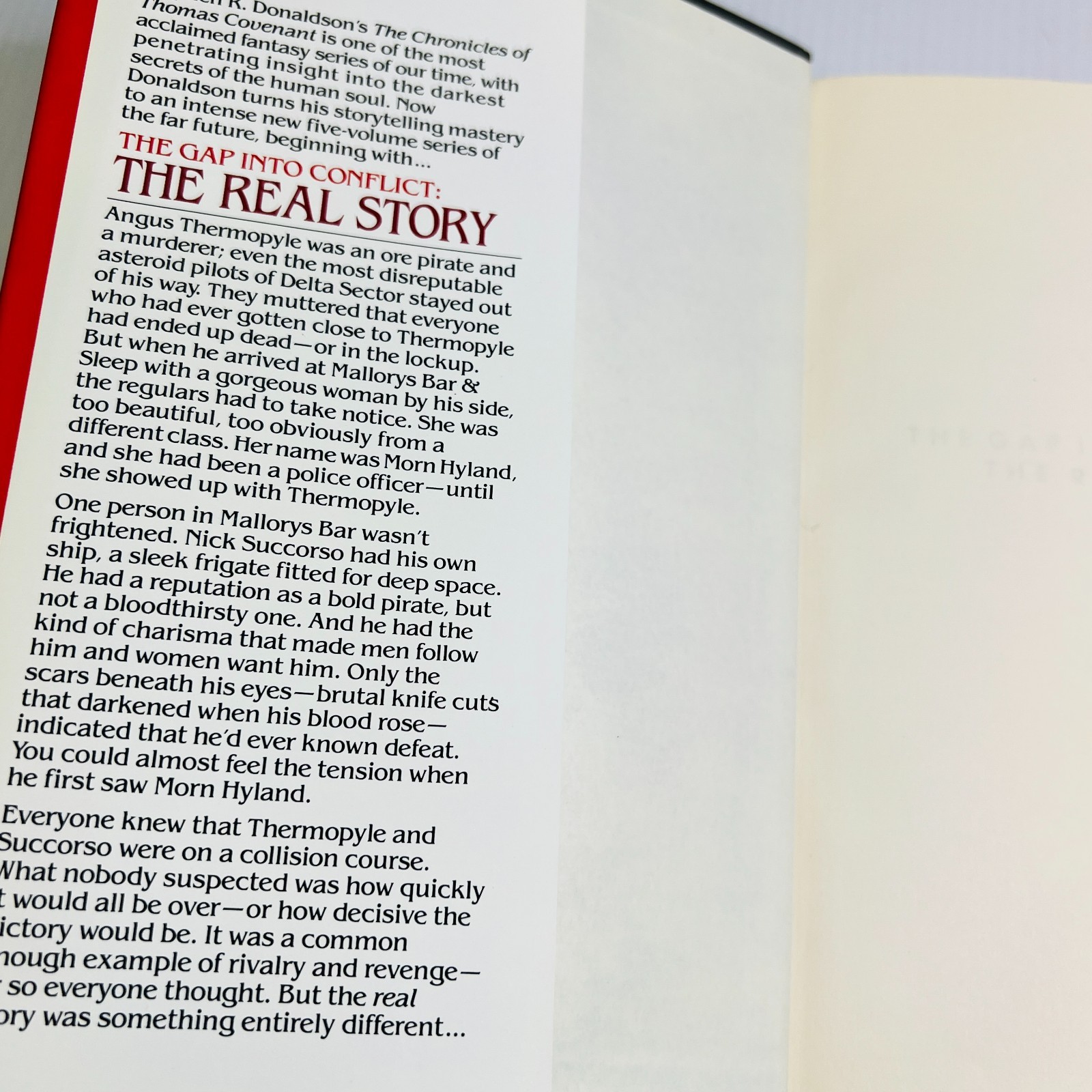 Gap Into Conflict: The Real Story & Gap Into Vision: Forbidden Knowledge 1ST ED