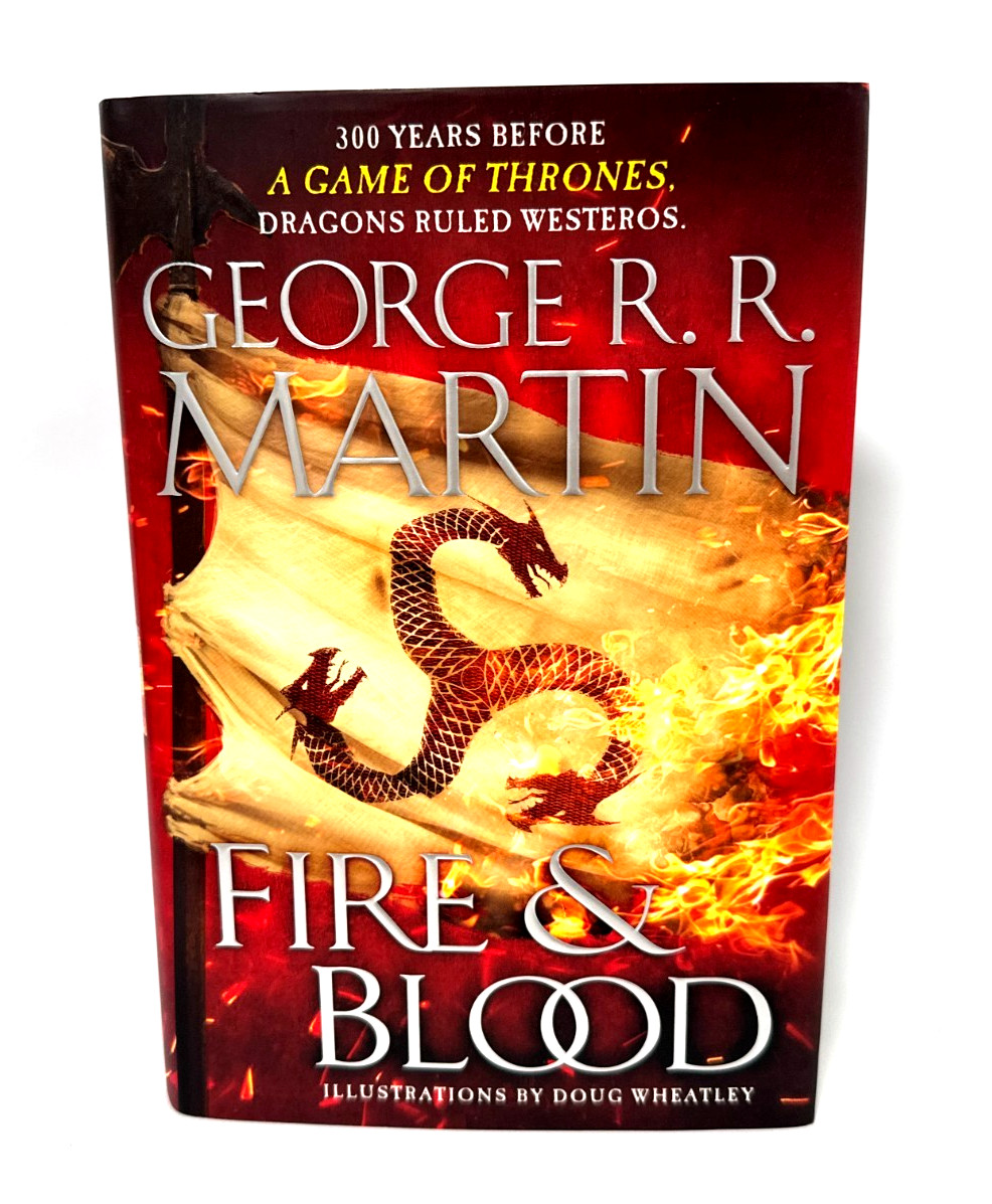 Fire & Blood George R R Martin First Edition/1st Printing Hardcover game thrones