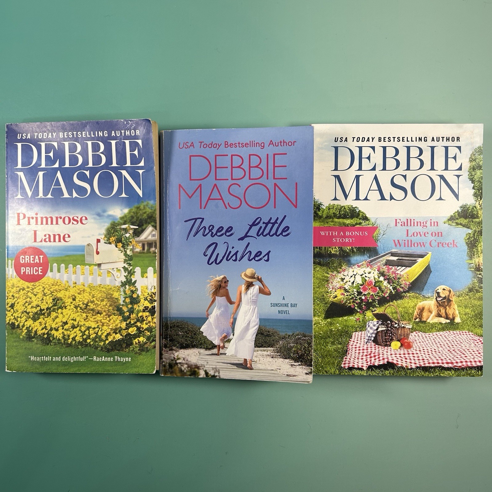 Lot of 3 Debbie Mason Novels Paperback Variety Romance Books Mixed Lot