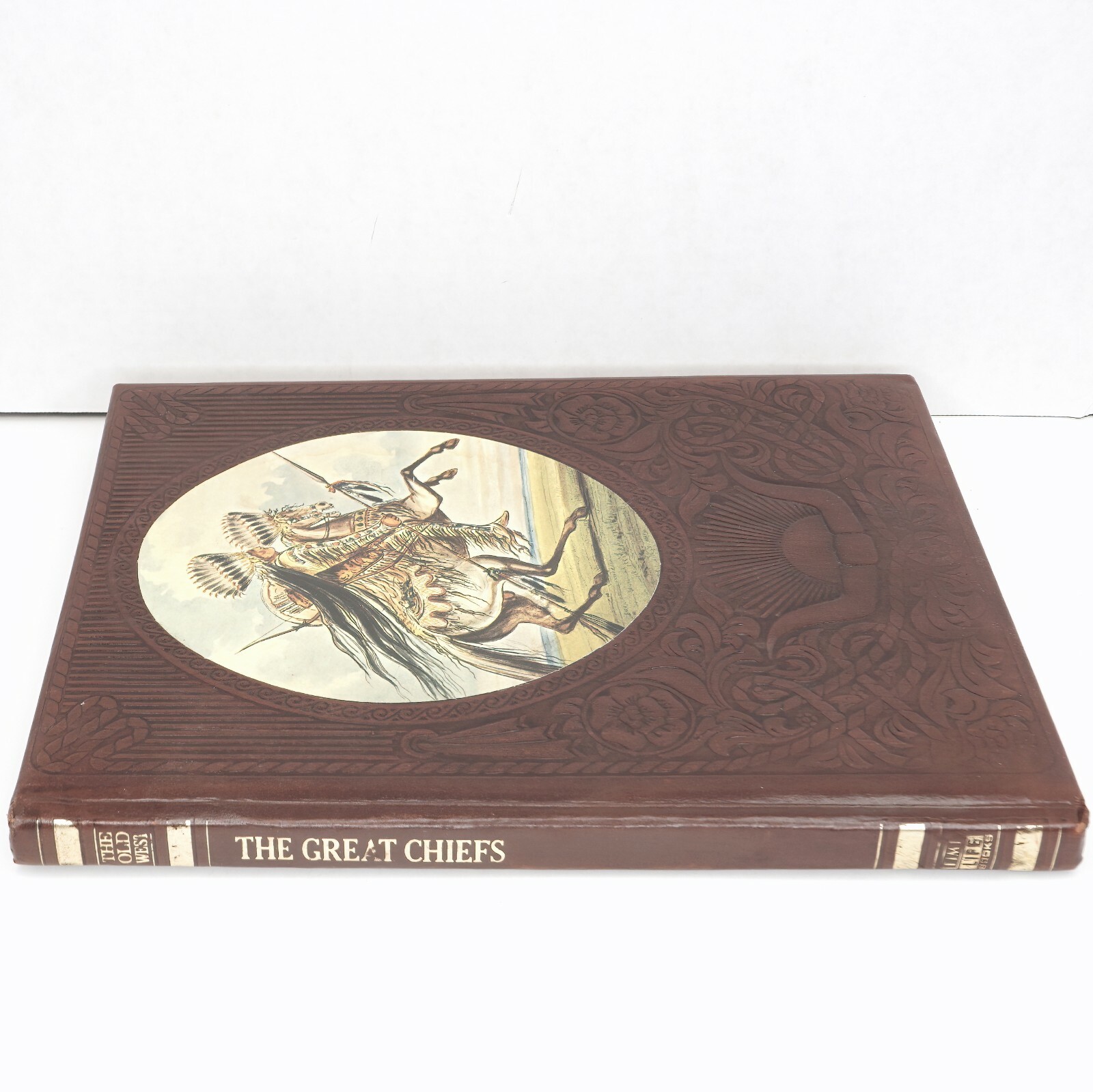 Time Life Books The Old West Series – The Great Chiefs Textured Hardcover Book