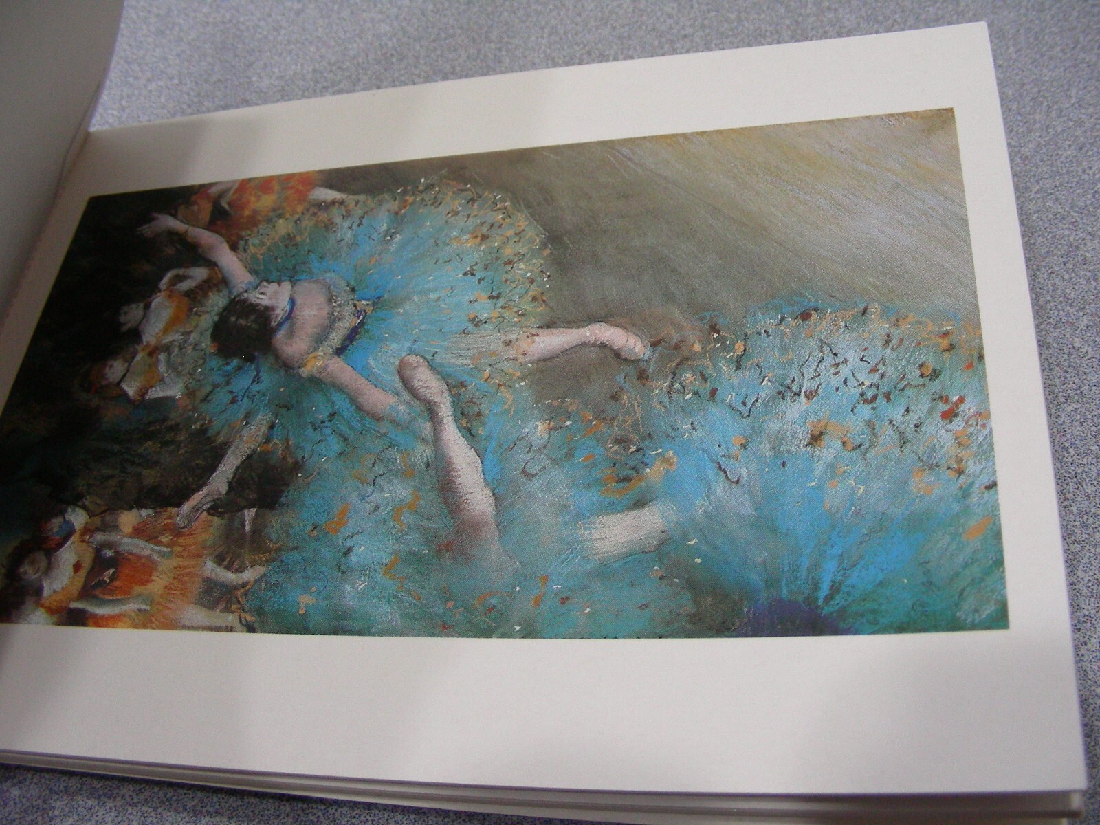 DEGAS – A POSTCARD BOOK – Vintage 1989 Postcard Book (Only 23 of 30 Postcards)