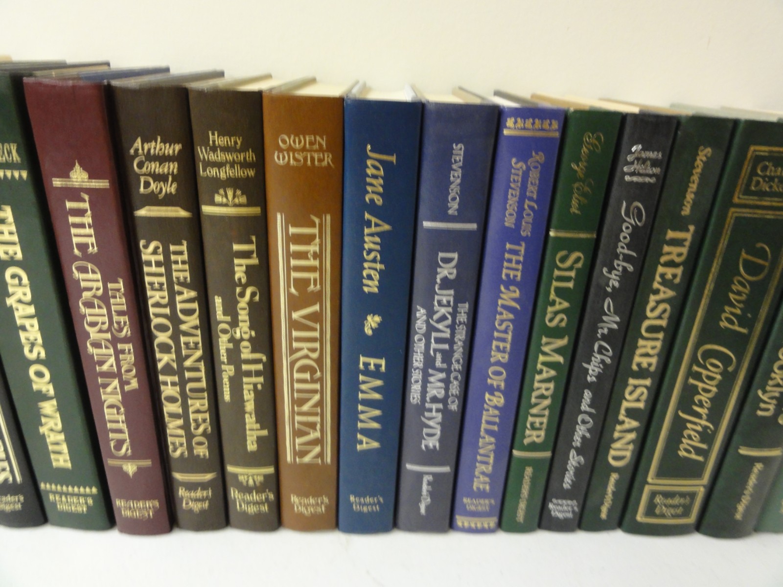 Reader’s Digest The World’s Best Reading HC Set of 18 See description for titles