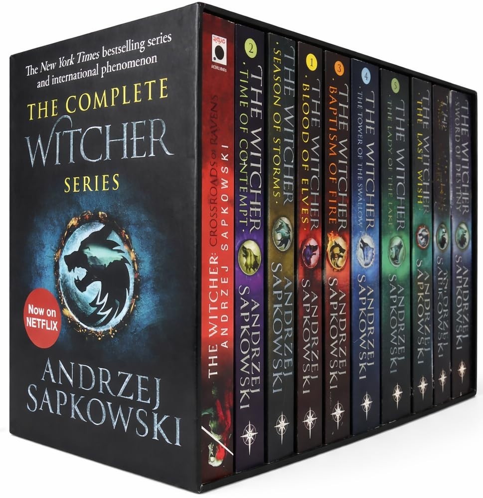 The Complete Witcher Series (8 Books Collection Box Set)