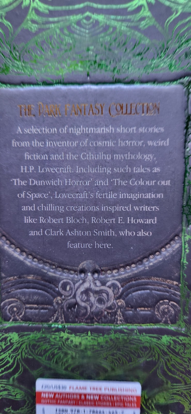 BOOK Dark Fantasy Lovecraft Short Stories (2017 NEW) 480 pages 37 Classic Tales
