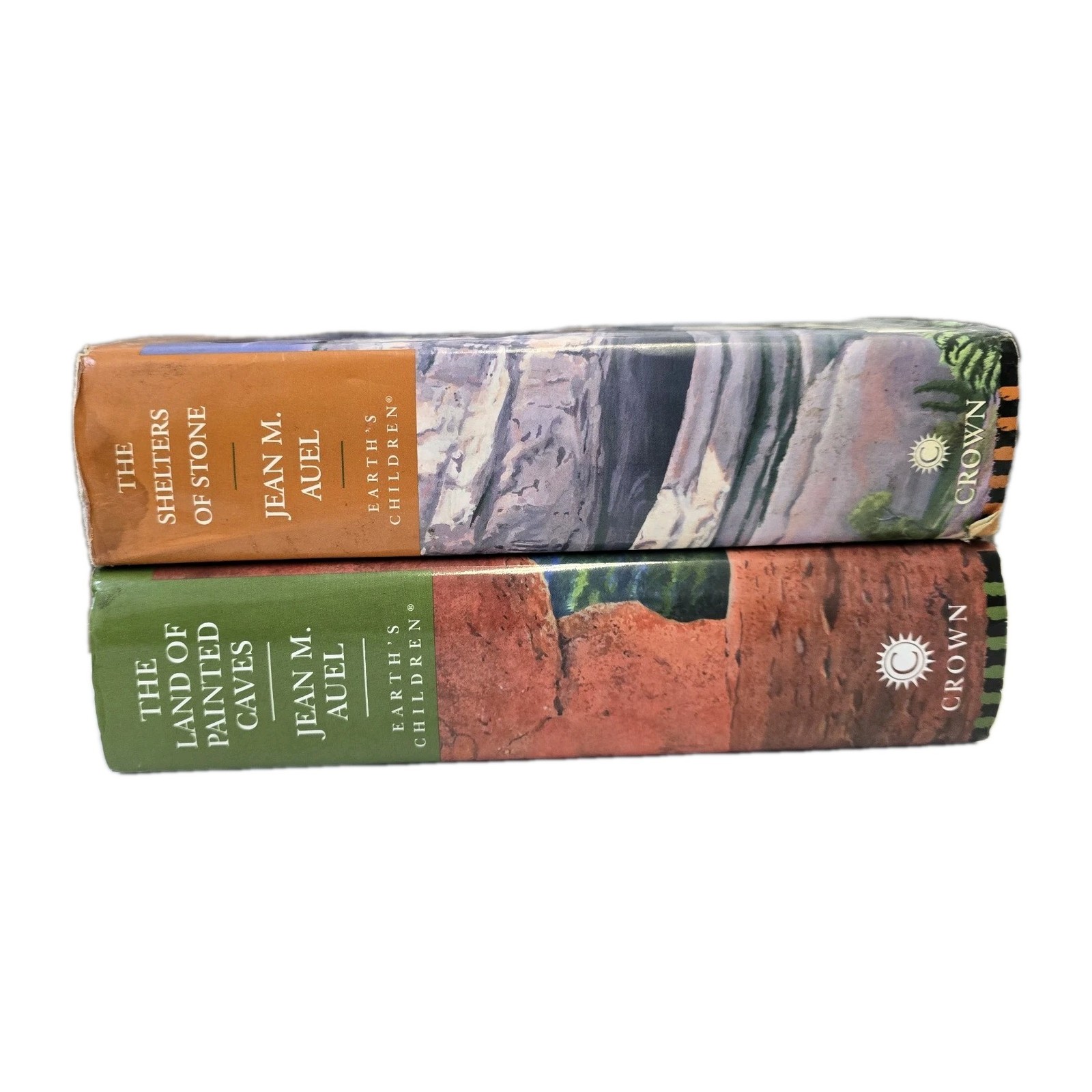 4 Jean M. Auel „Earth’s Children Series Books. 3 Hardback 1 Paperback. Bantam…