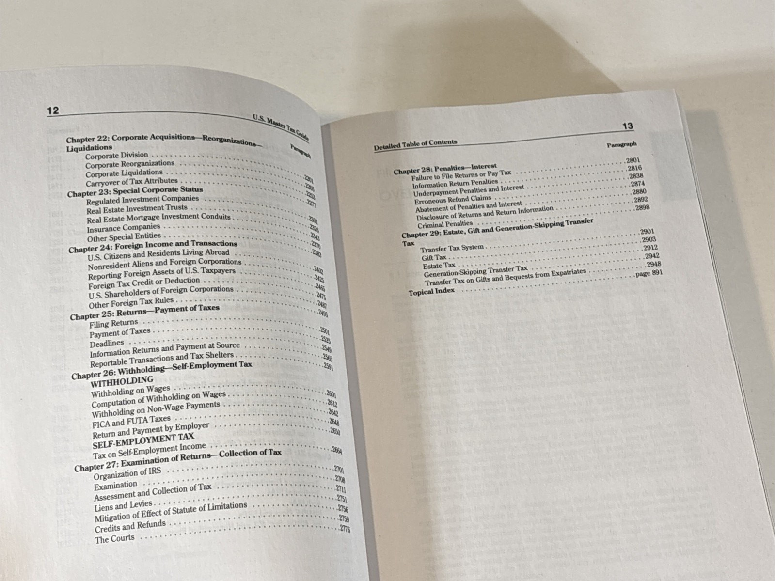 U.S. Master Tax Guide 2026 Wolters Kluwer 109th Edition Edward Jones Tax Book