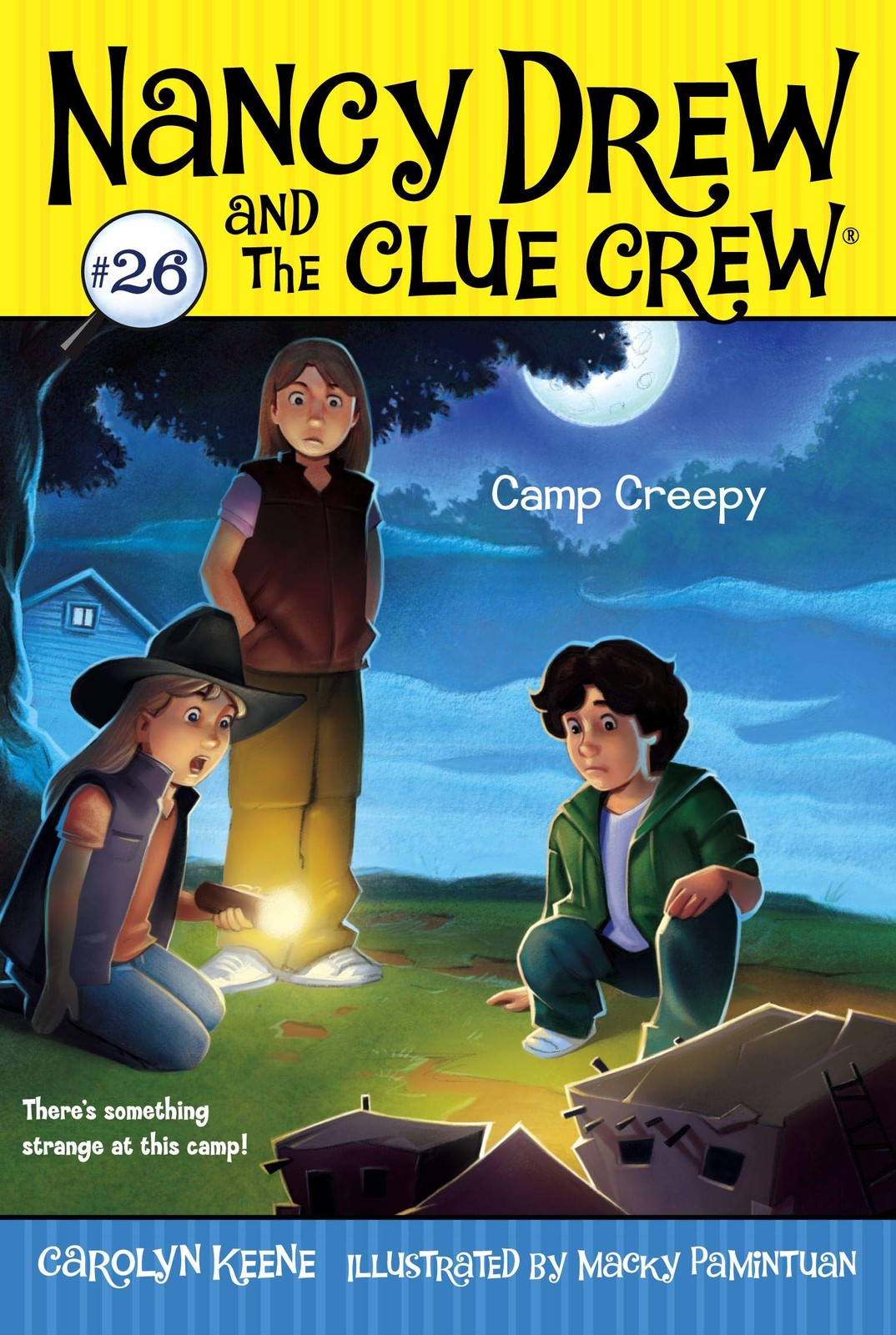 Camp Creepy (Nancy Drew and the Clue Crew) – paperback Pamintuan, Macky|Keen…