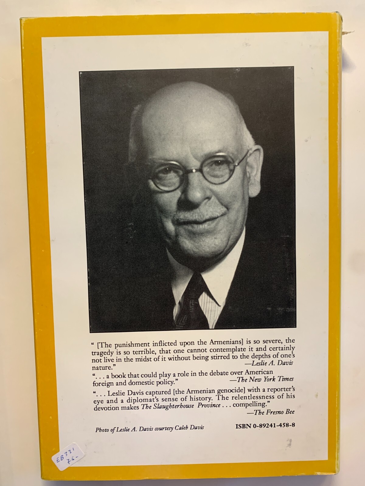 Slaughterhouse Province An American Diplomat’s Report on the Armenian Genocide