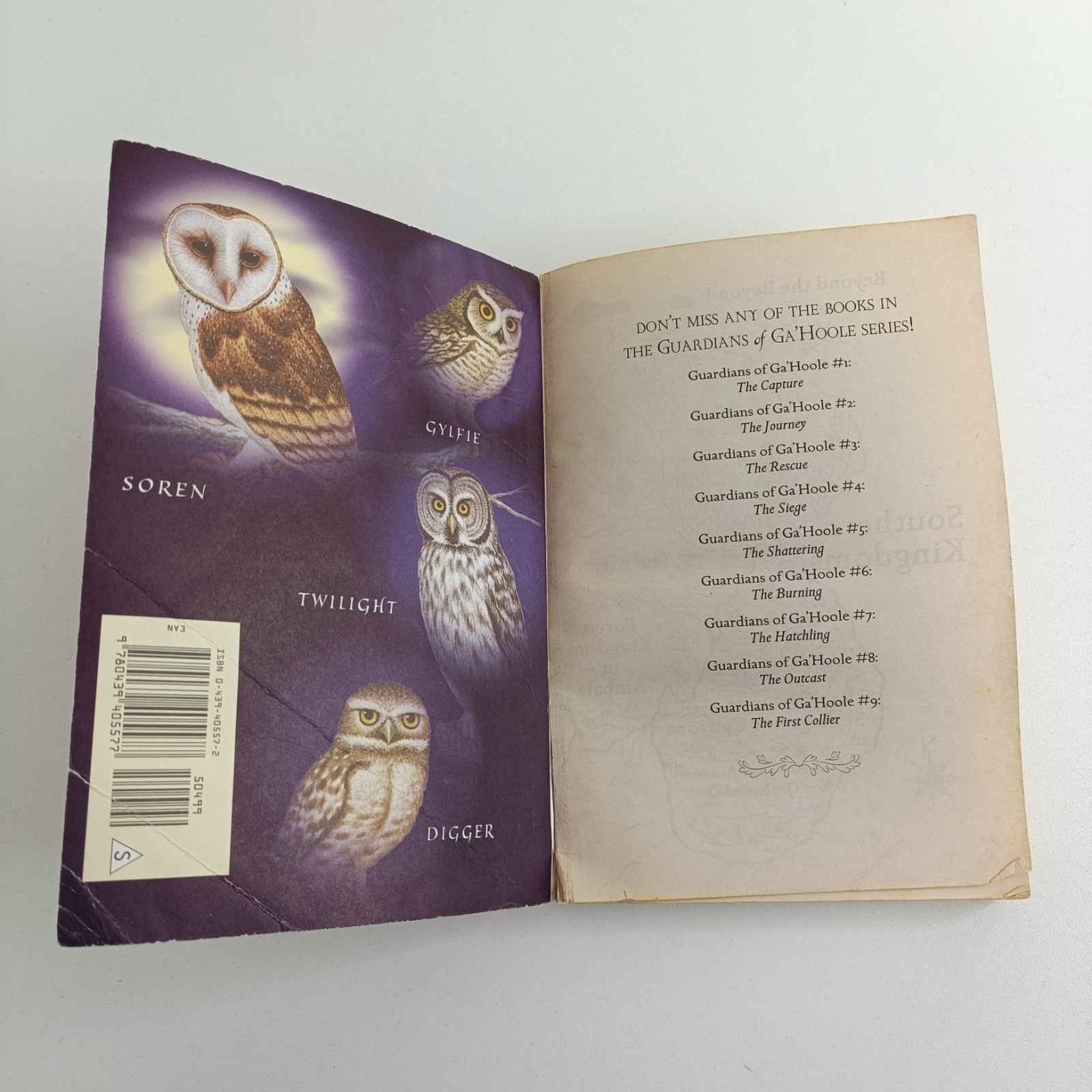 Guardians of Ga’Hoole Kathryn Lasky Bulk Lot 1 3 4 5 7 8 9 12 13 14 + Guide Book