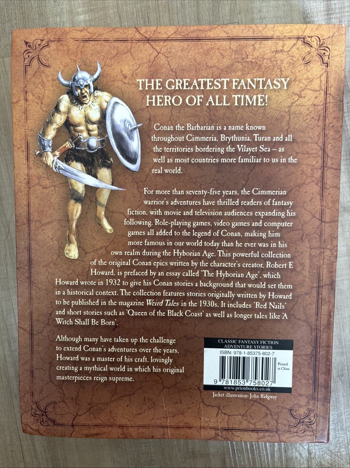 Conan The Barbarian Original Unabridged Stories By Robert E. Howard
