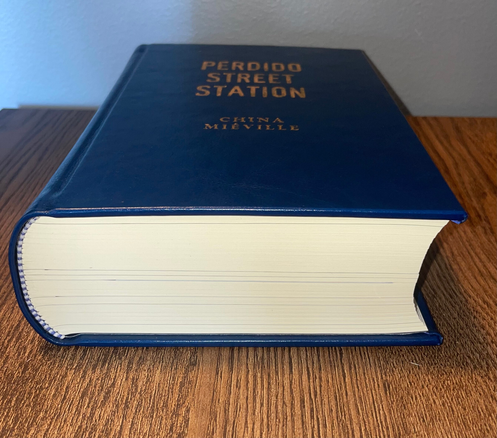 Signed LETTERED Perdido Street Station China Mieville Subterranean Press