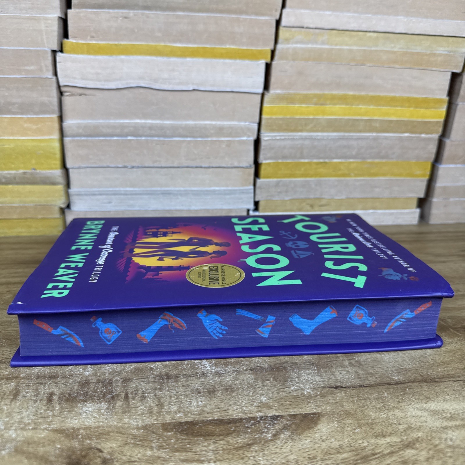Tourist Season by Brynne Weaver (B&N Exclusive Edition) – Hardcover Painted Edge