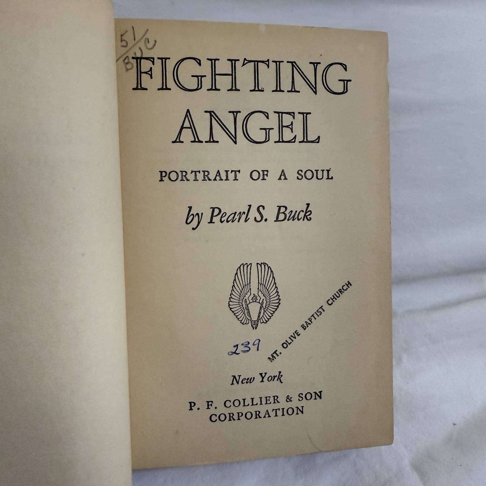 Pearl S. Buck Book Lot (4) Collier Vintage 1931-1937 Gold Red Decor Staging