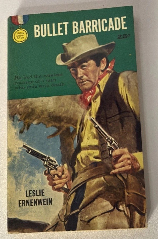 Lot of 10 Vintage PB Westerns Gunslingers Outlaws1940s- 1960s Various Authors ￼￼