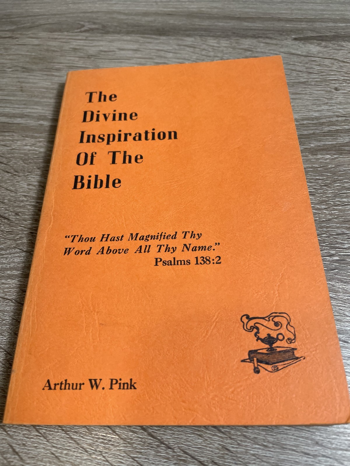 The Divine Inspiration Of The Bible Arthur W. Pink PB