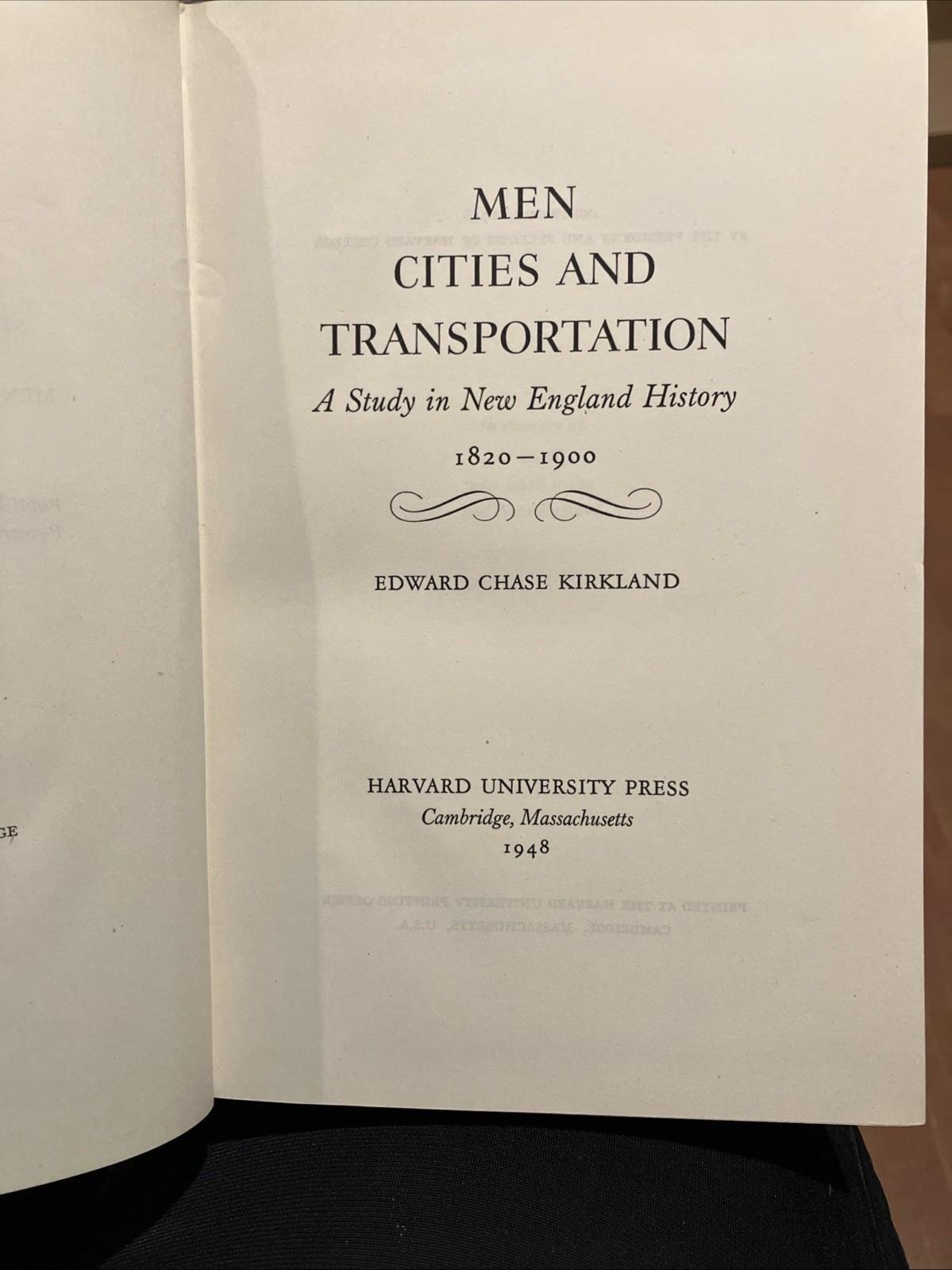 Men Cities and Transportation, Volume 1&2 by Edward Chase Kirkland