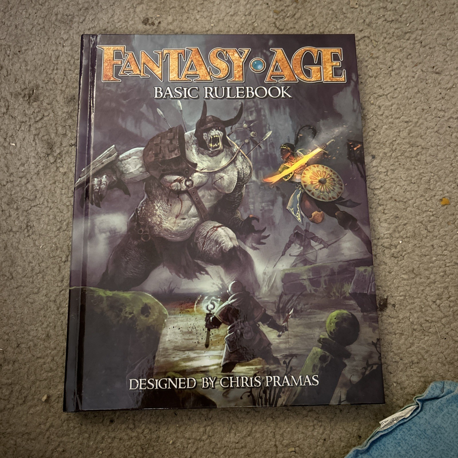 Fantasy Age Basic Rulebook RPG Green Ronin Publishing Dark D&d Roleplay