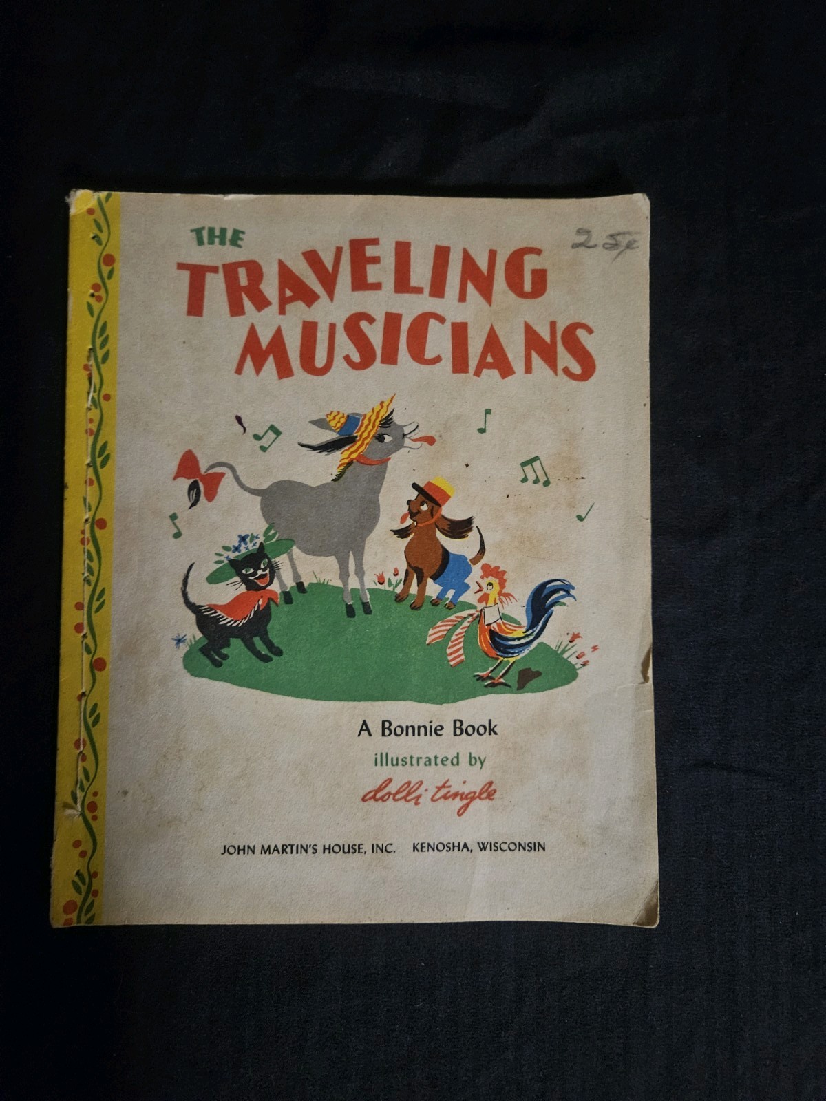 Vintage Lot Of 9 Children’s Books 1940s 50s 60s 70s. Mixed Condition