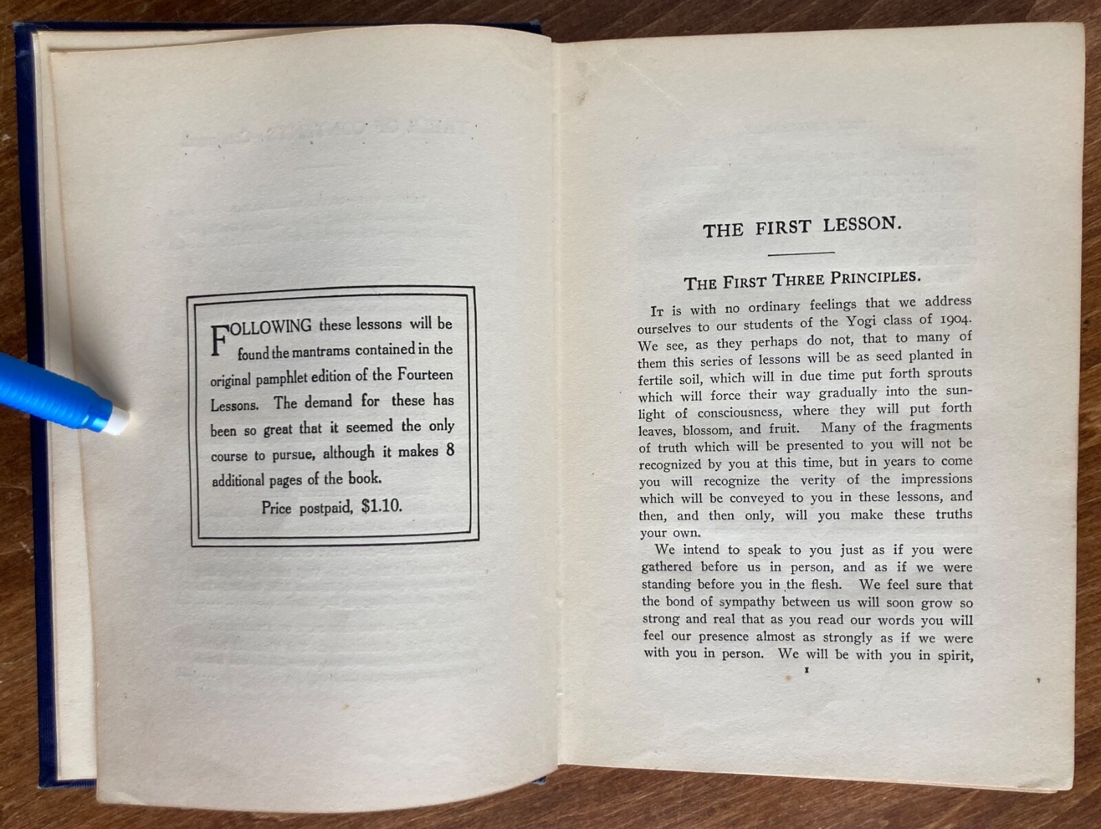 Fourteen Lessons In Yogi Philosophy and Oriental Occultism Yogi Ramacharaka1909