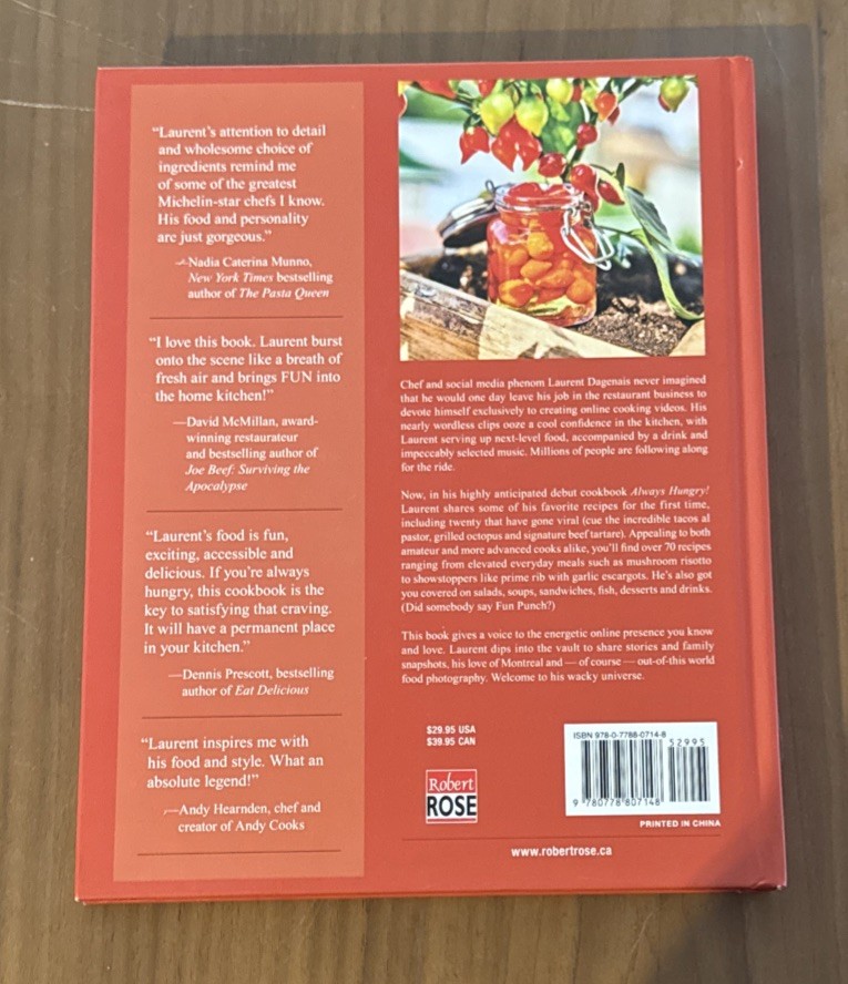 Always Hungry! Hardcover by Laurent Dagenais (New)