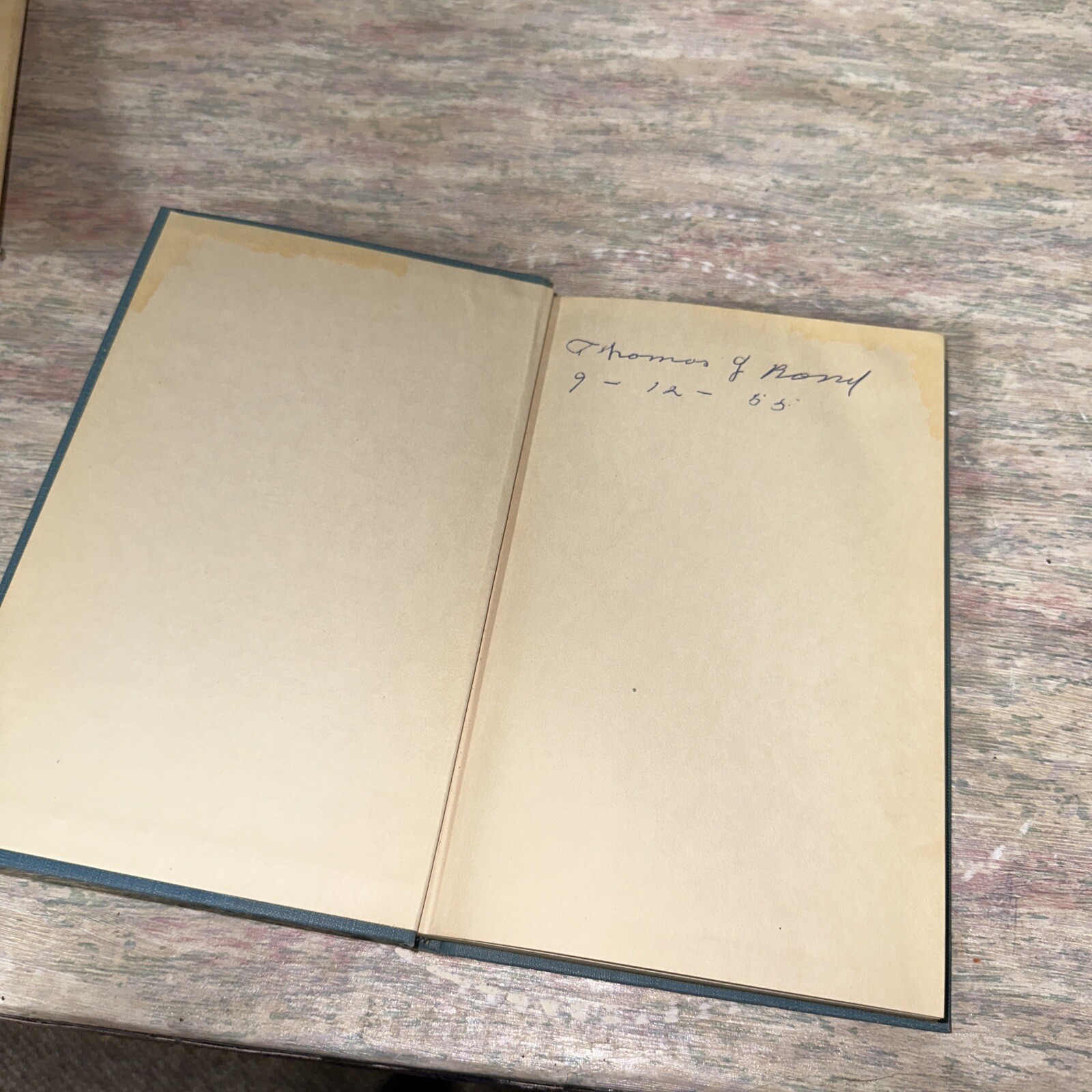 PIONEER VOICES Thomas G. Bond 1955 Hardcover with Dust Jacket SIGNED