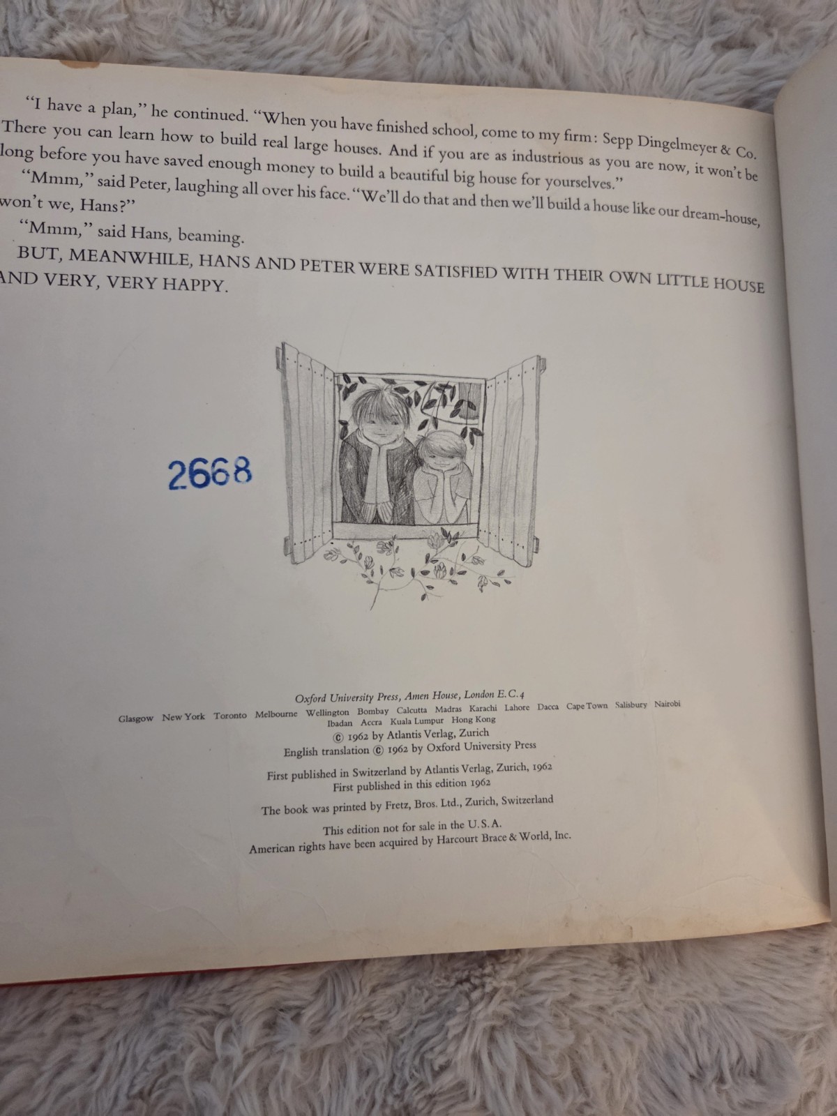 Rare 1962 Hans and Peter Heidrun Petrides Oxford University Press Illustrated…