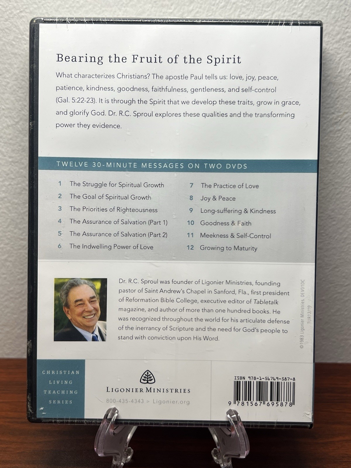 Developing Christian Character by R.C. Sproul DVD Ligonier Ministries New Sealed