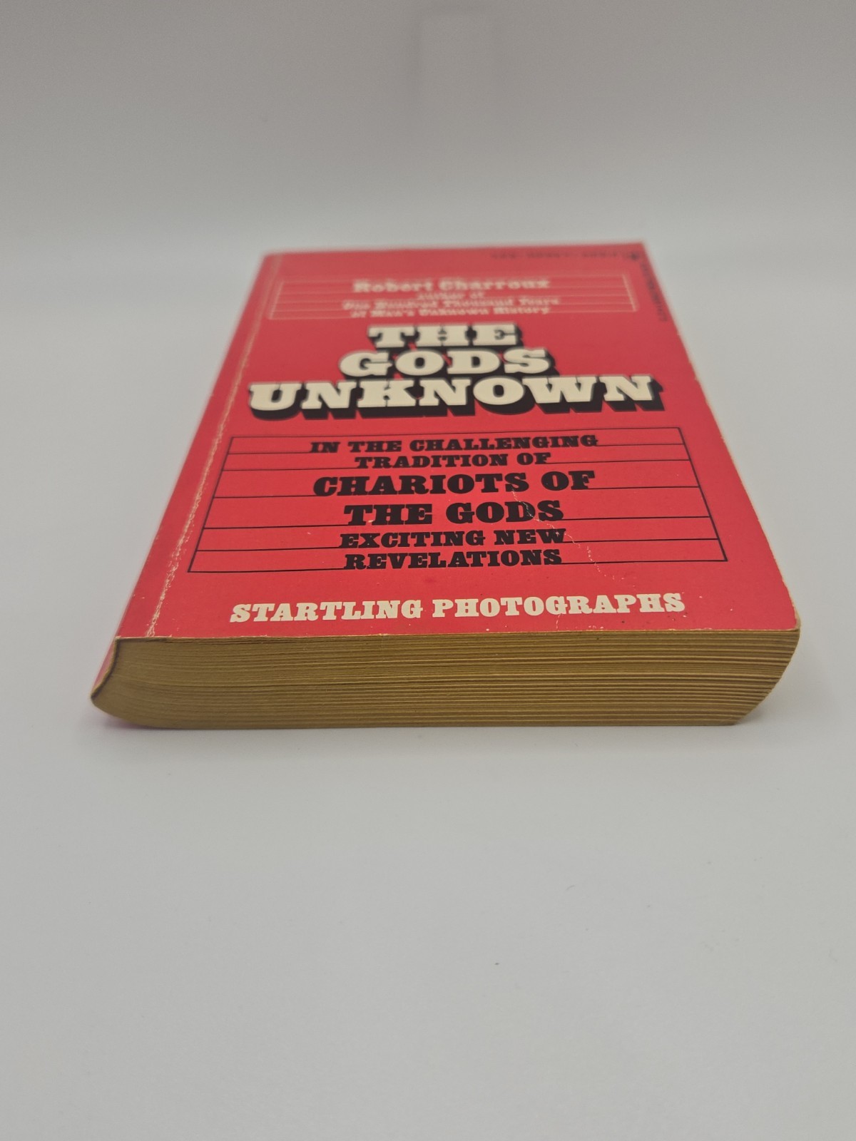 The Gods Unknown by Robert Charroux 1974 PB Ancient Aliens UFO G-500